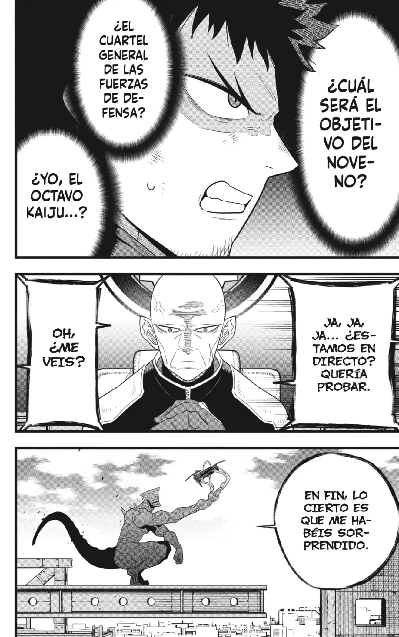 Kaiju No. 8 capítulo 96 página 14