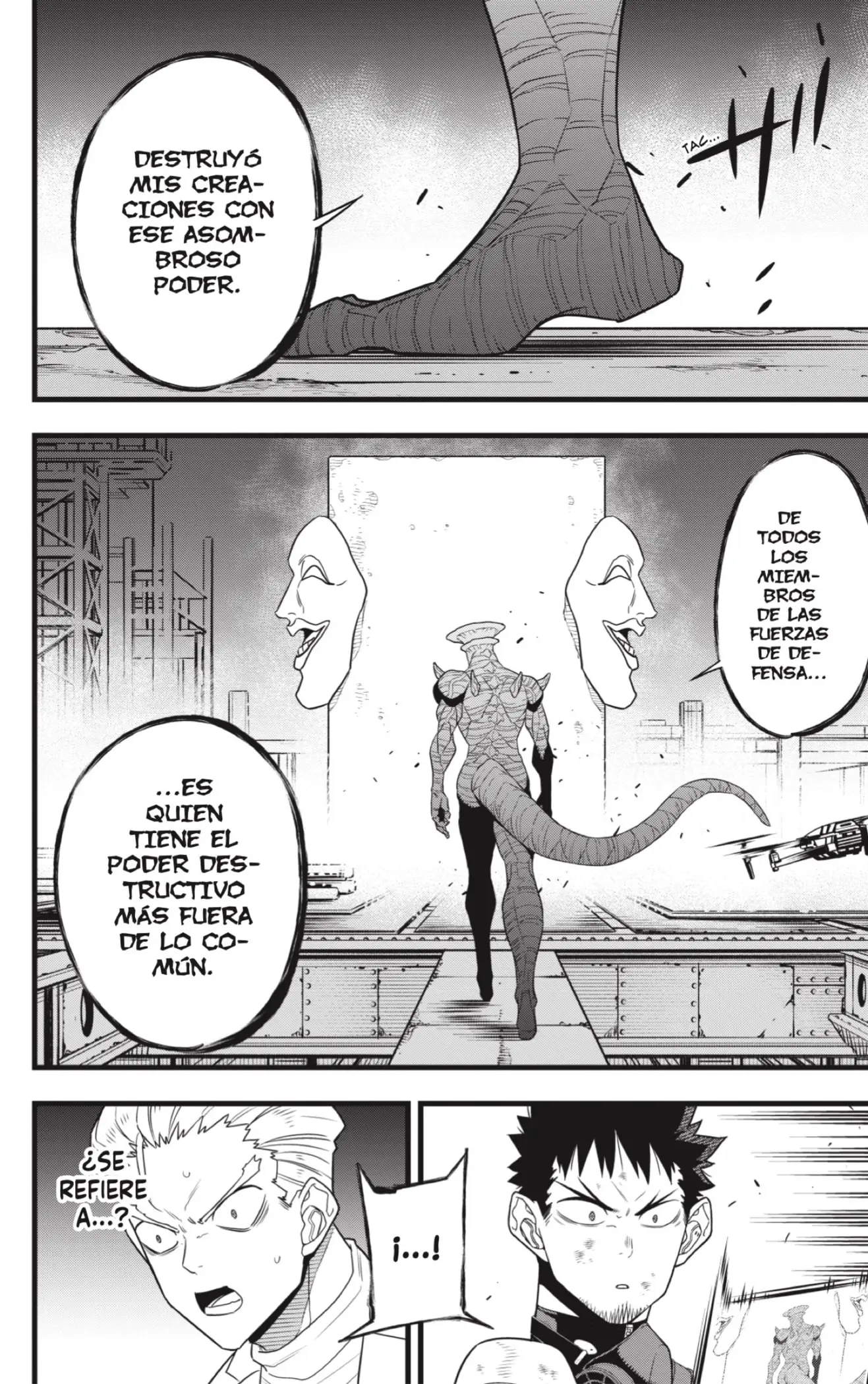 Kaiju No. 8 capítulo 96 página 18