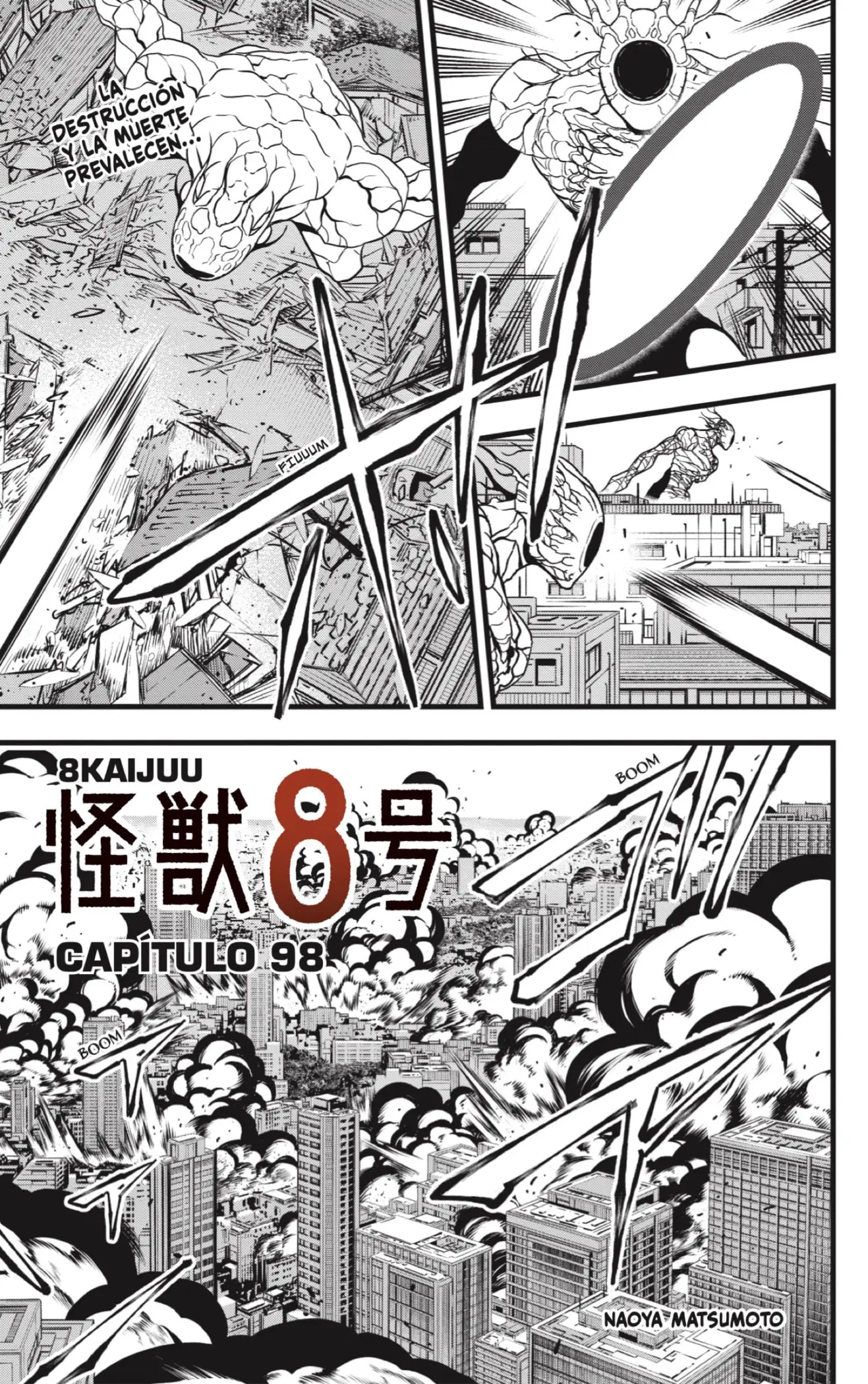 Kaiju No. 8 capítulo 98 página 1