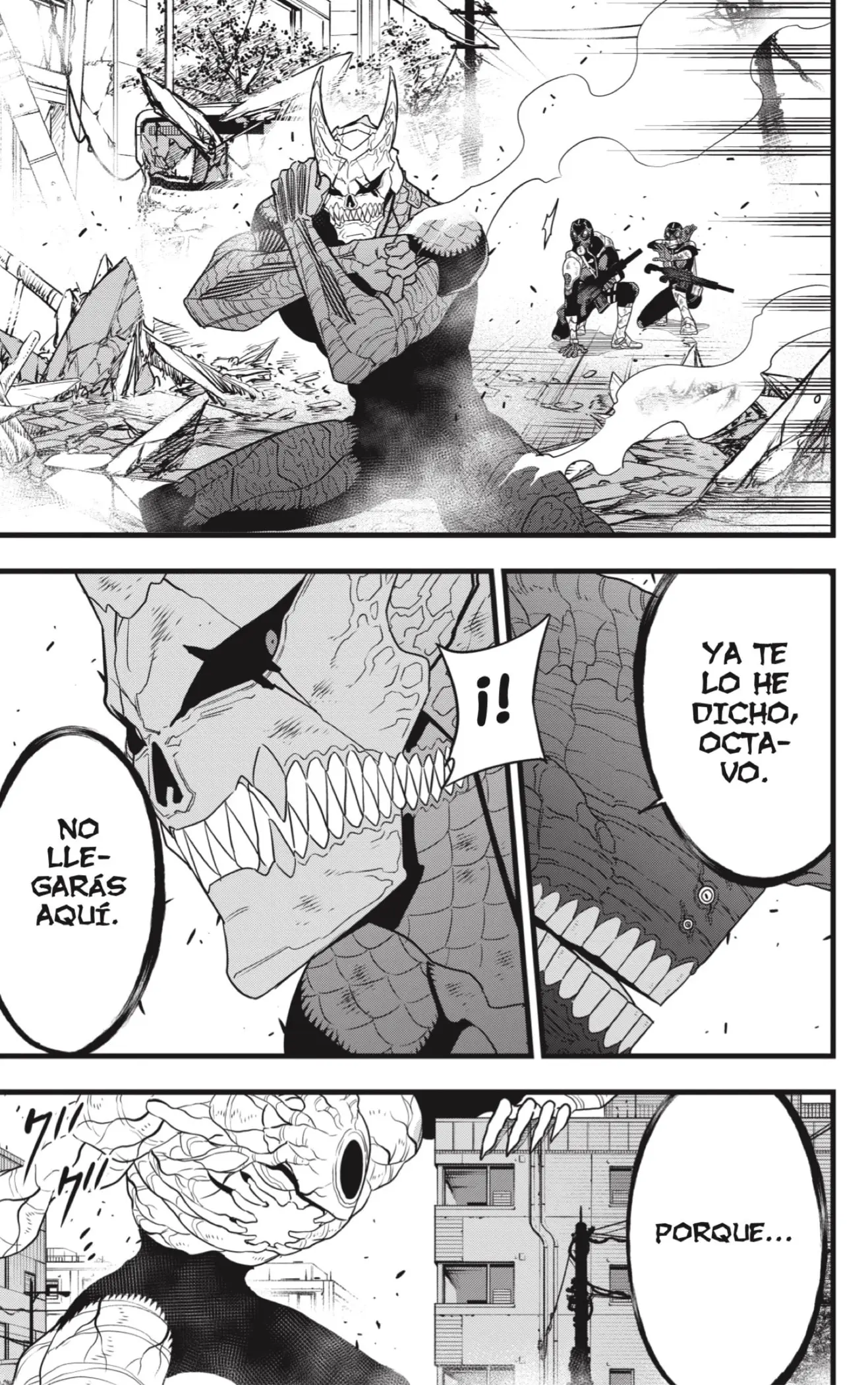 Kaiju No. 8 capítulo 98 página 3