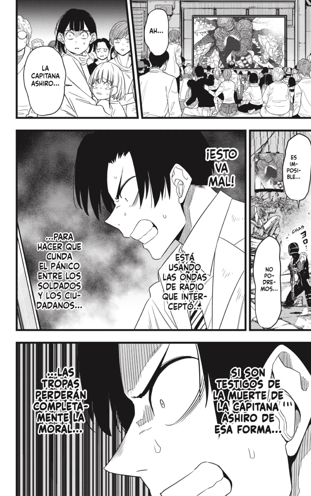 Kaiju No. 8 capítulo 99 página 8
