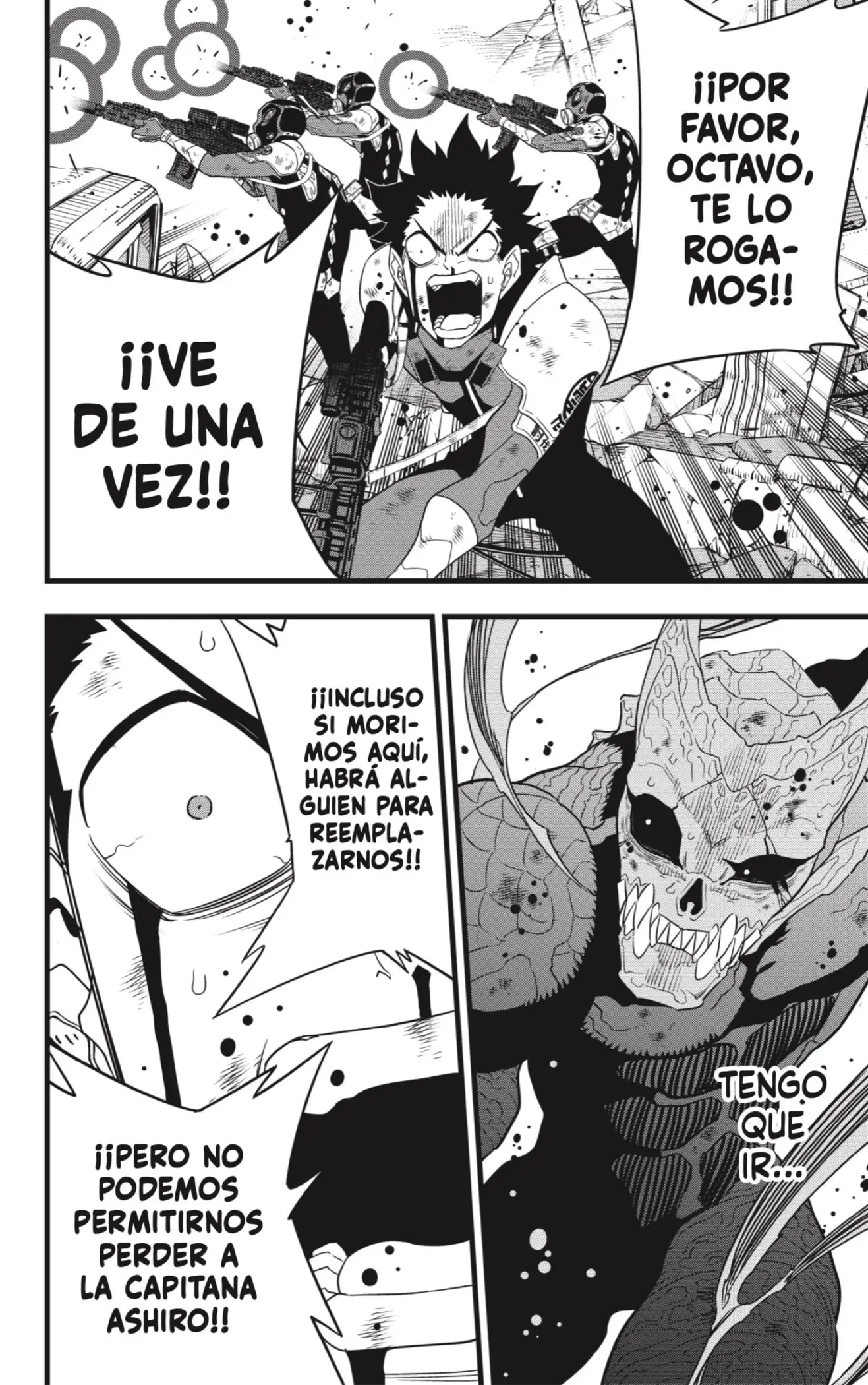 Kaiju No. 8 capítulo 99 página 14