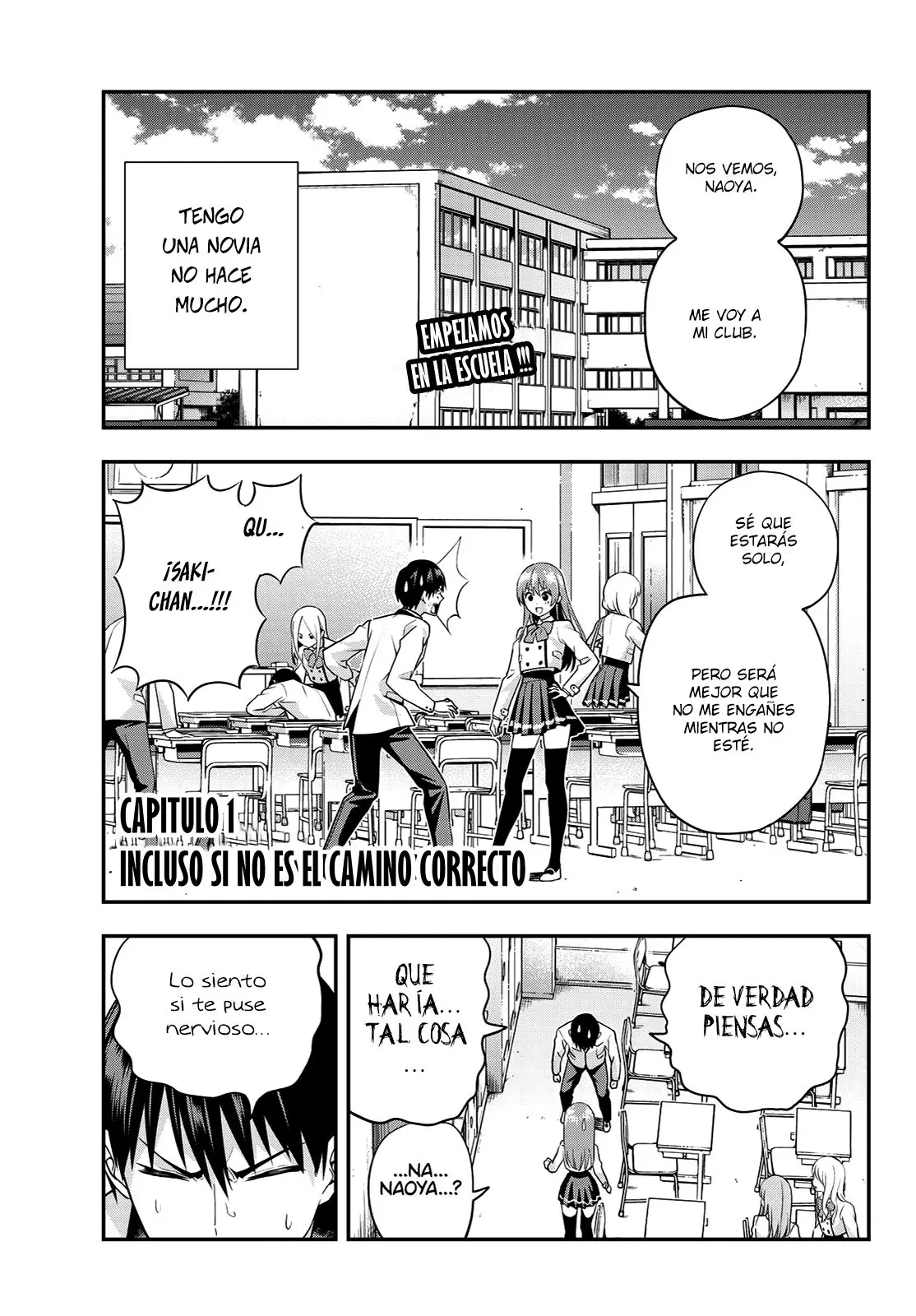 Kanojo mo Kanojo capítulo 1 página 4