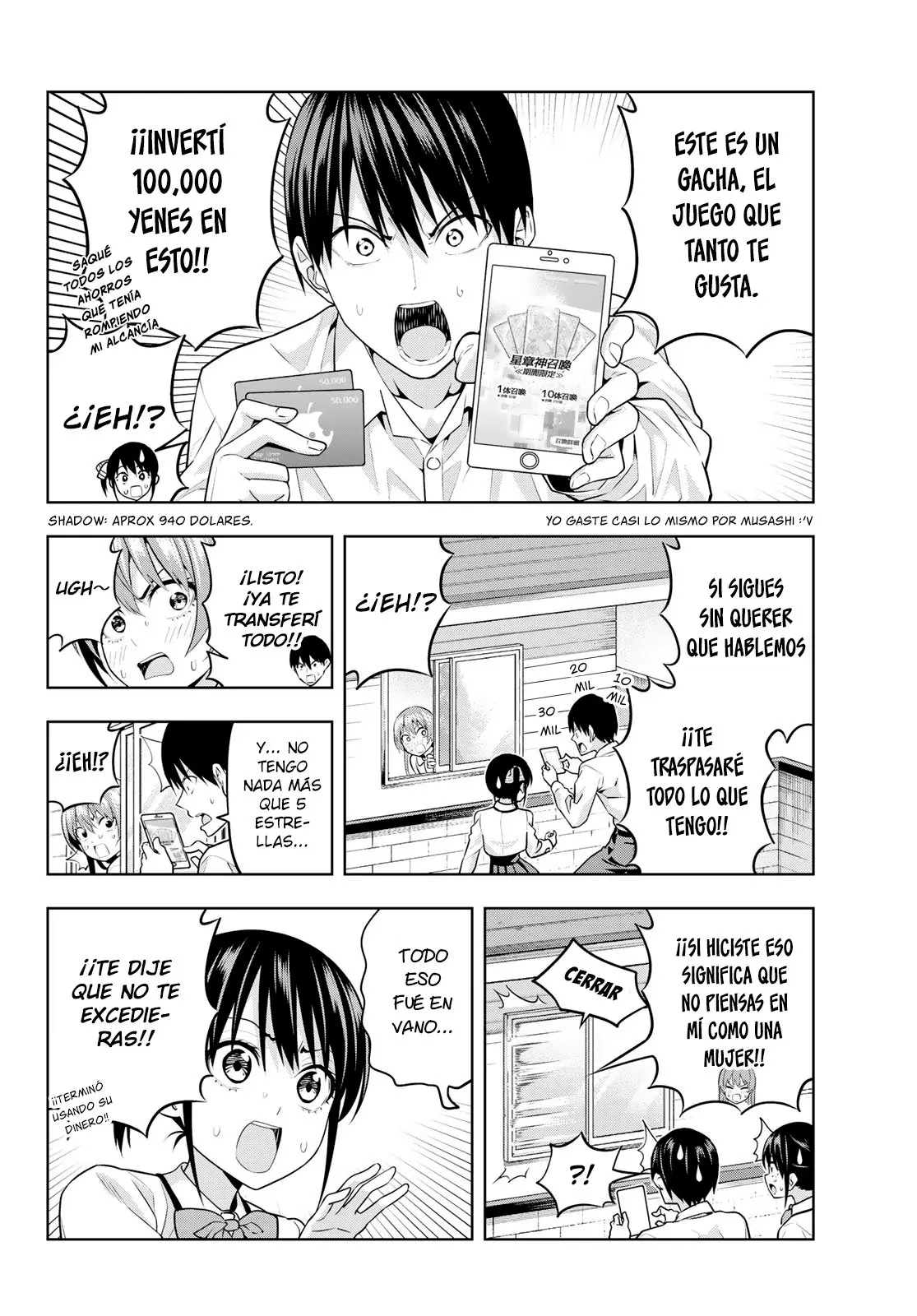 Kanojo mo Kanojo capítulo 10 página 7