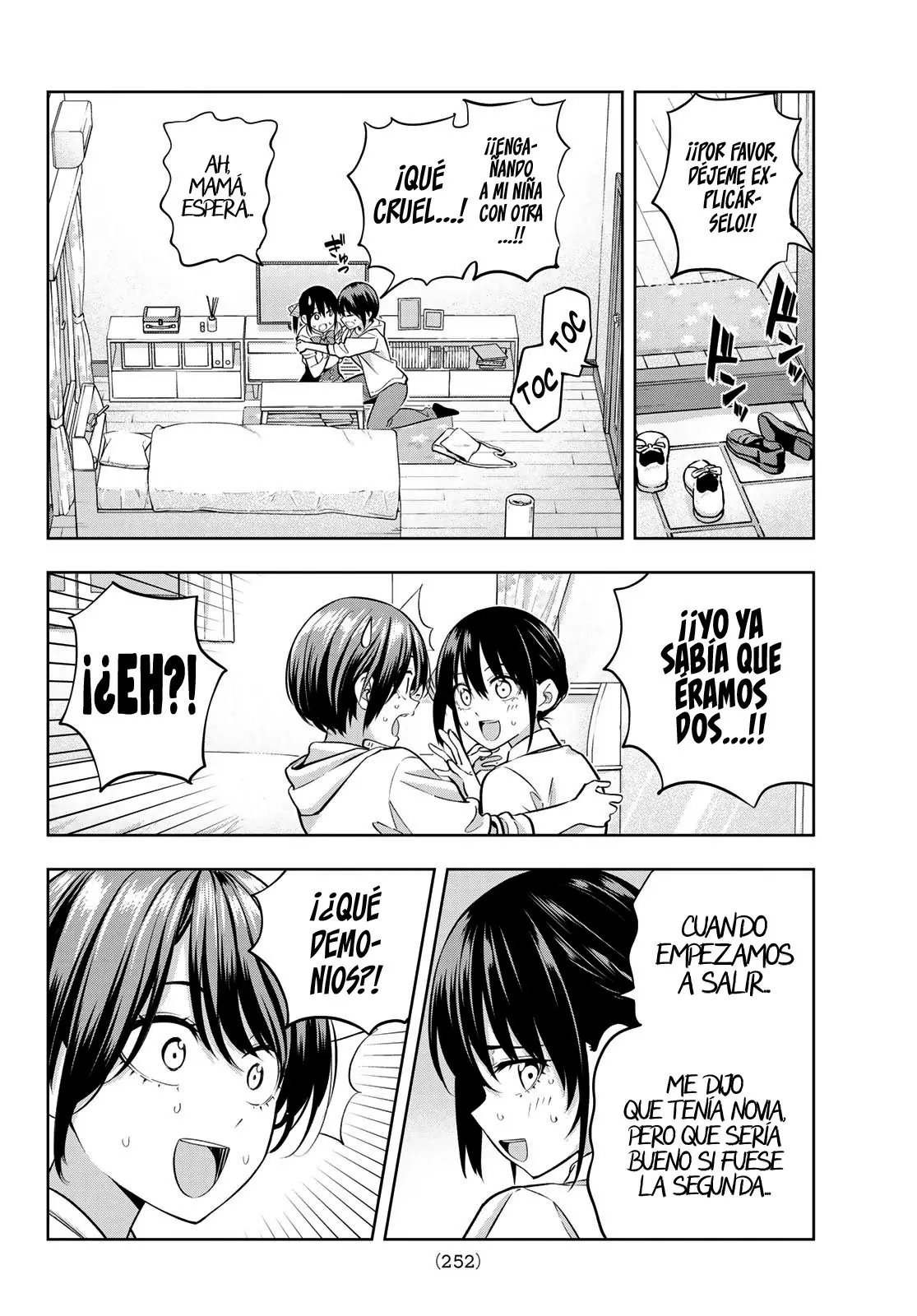 Kanojo mo Kanojo capítulo 106 página 9