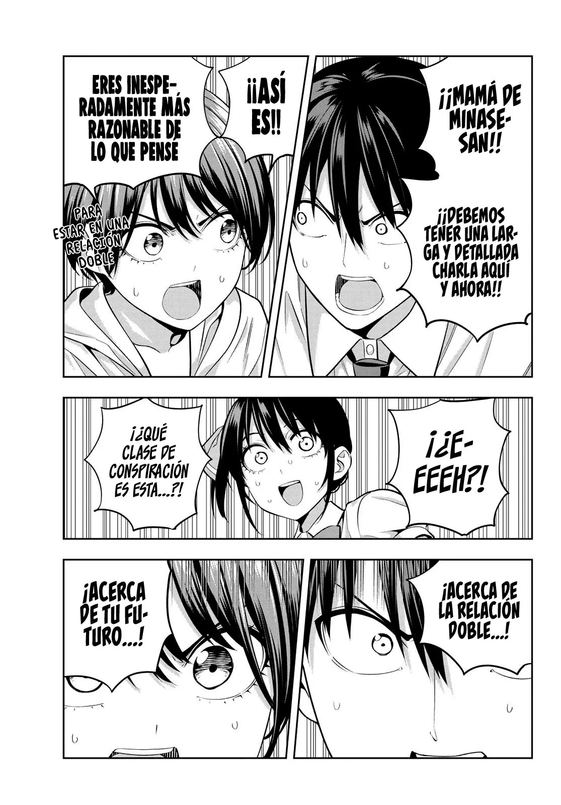 Kanojo mo Kanojo capítulo 106 página 16