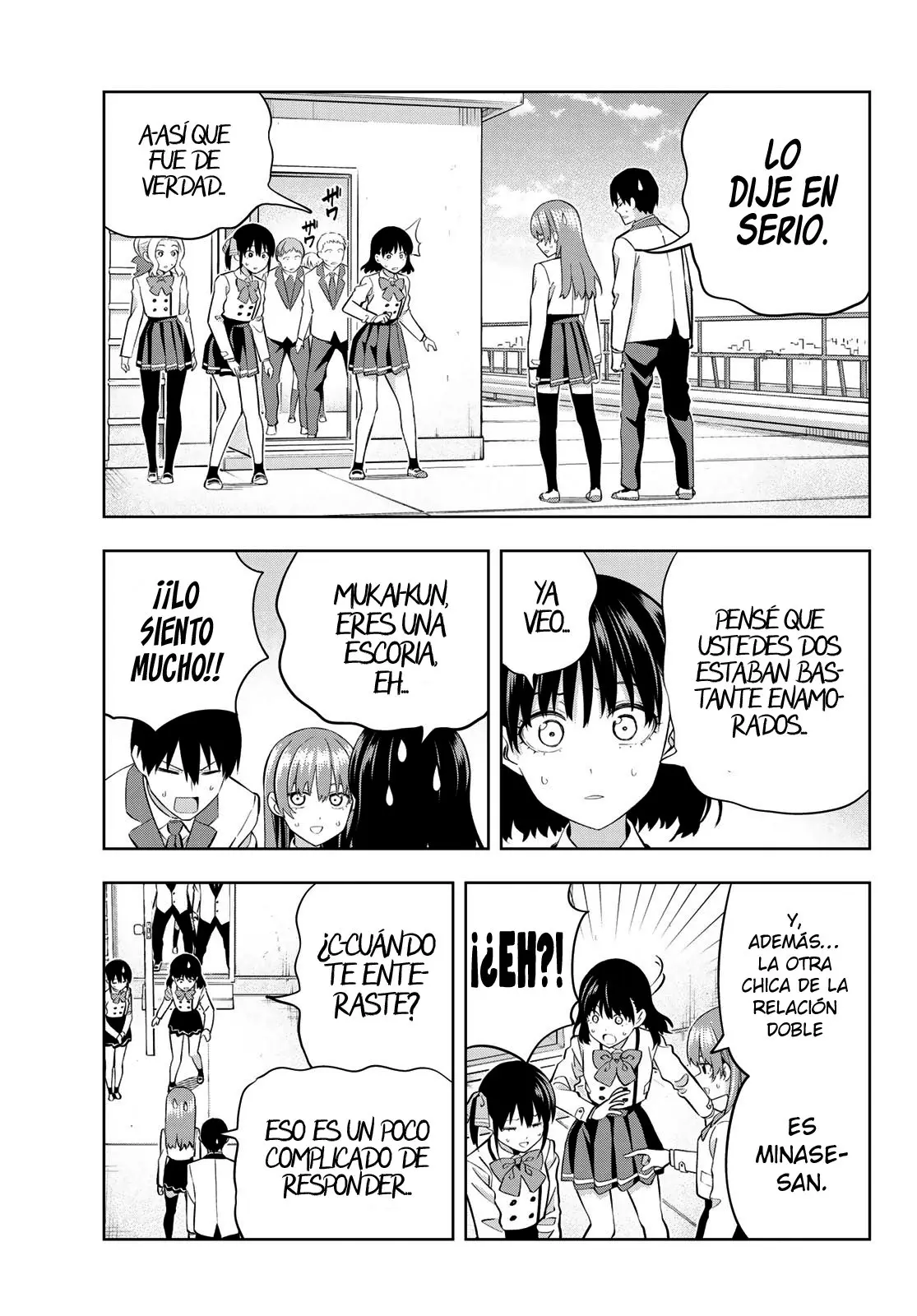 Kanojo mo Kanojo capítulo 110 página 9