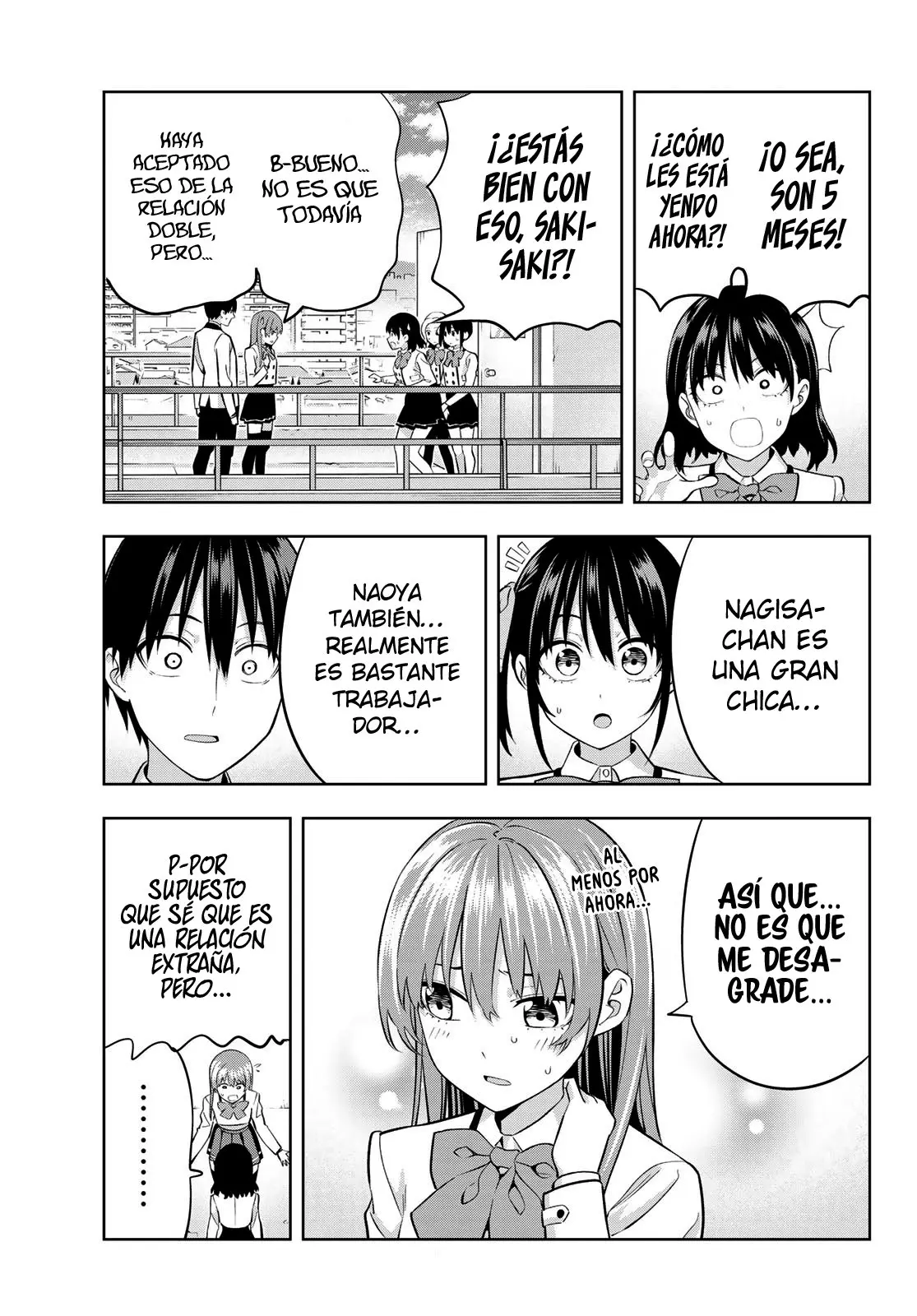 Kanojo mo Kanojo capítulo 110 página 11