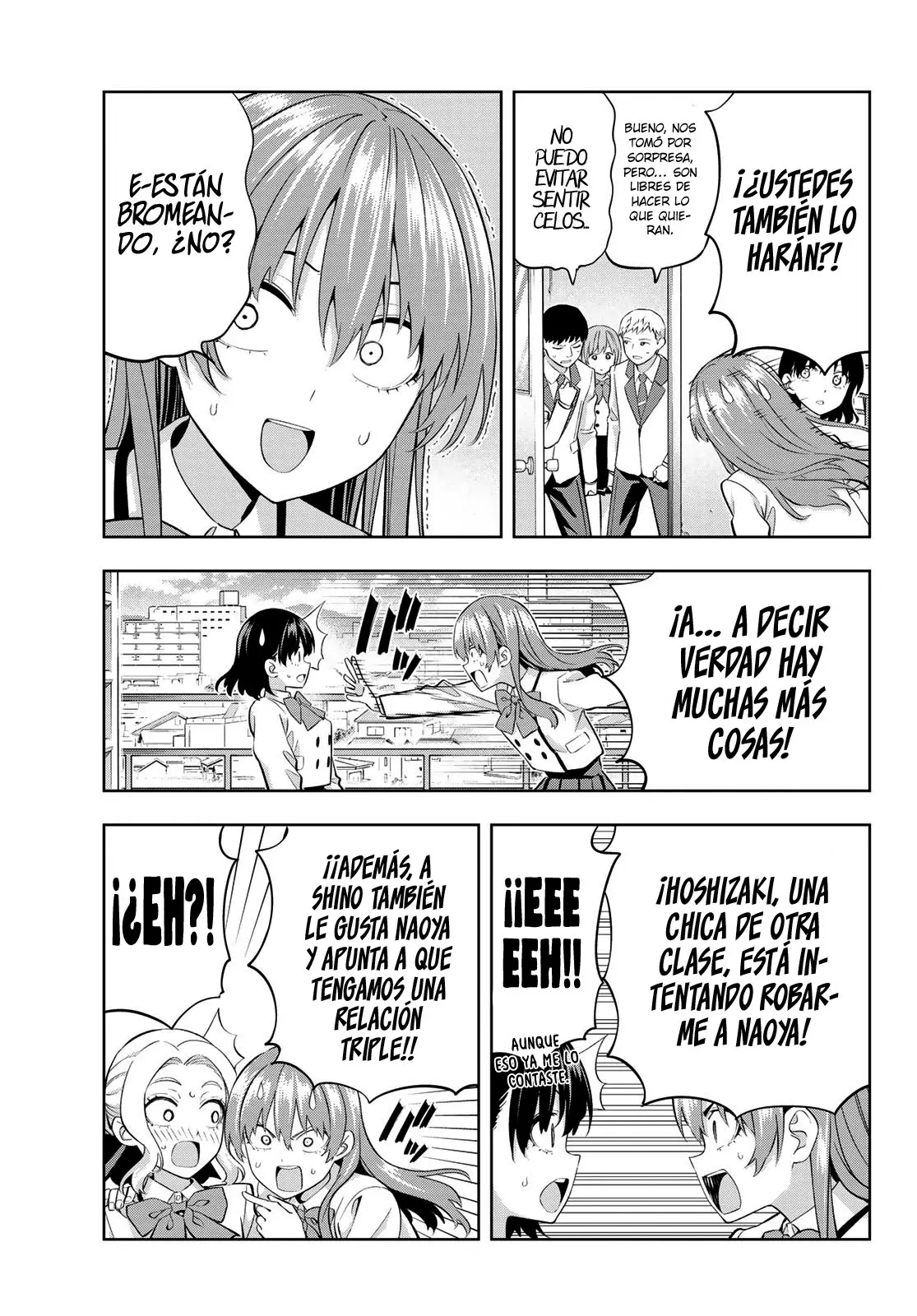 Kanojo mo Kanojo capítulo 110 página 13