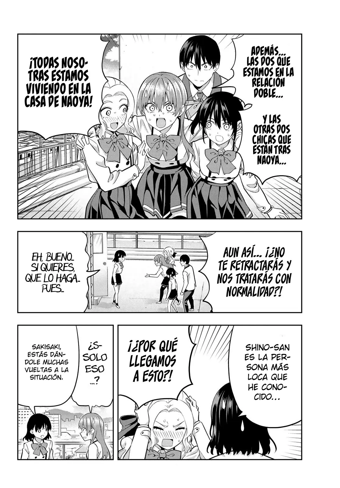 Kanojo mo Kanojo capítulo 110 página 14