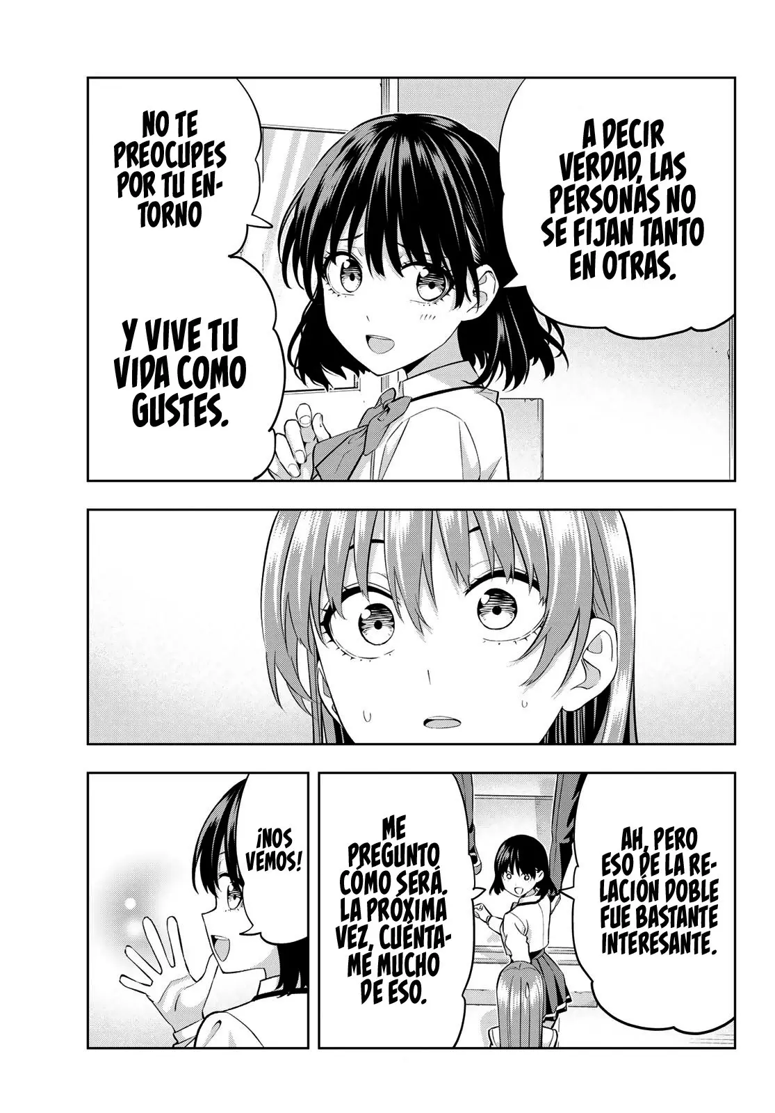 Kanojo mo Kanojo capítulo 110 página 15