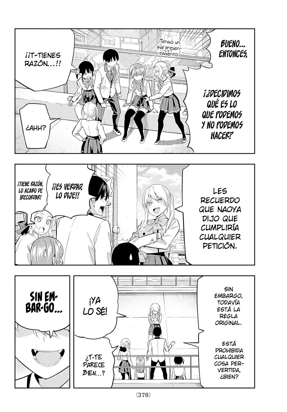Kanojo mo Kanojo capítulo 111 página 8