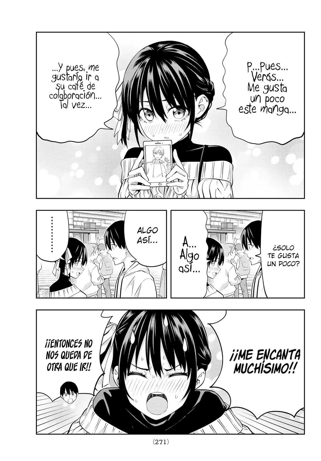 Kanojo mo Kanojo capítulo 112 página 11