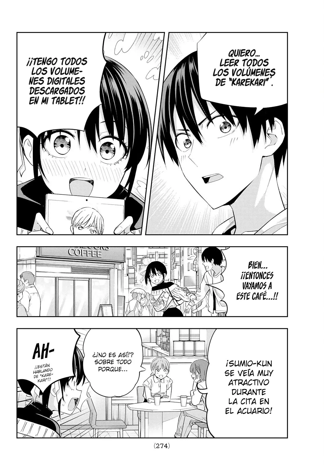 Kanojo mo Kanojo capítulo 112 página 14