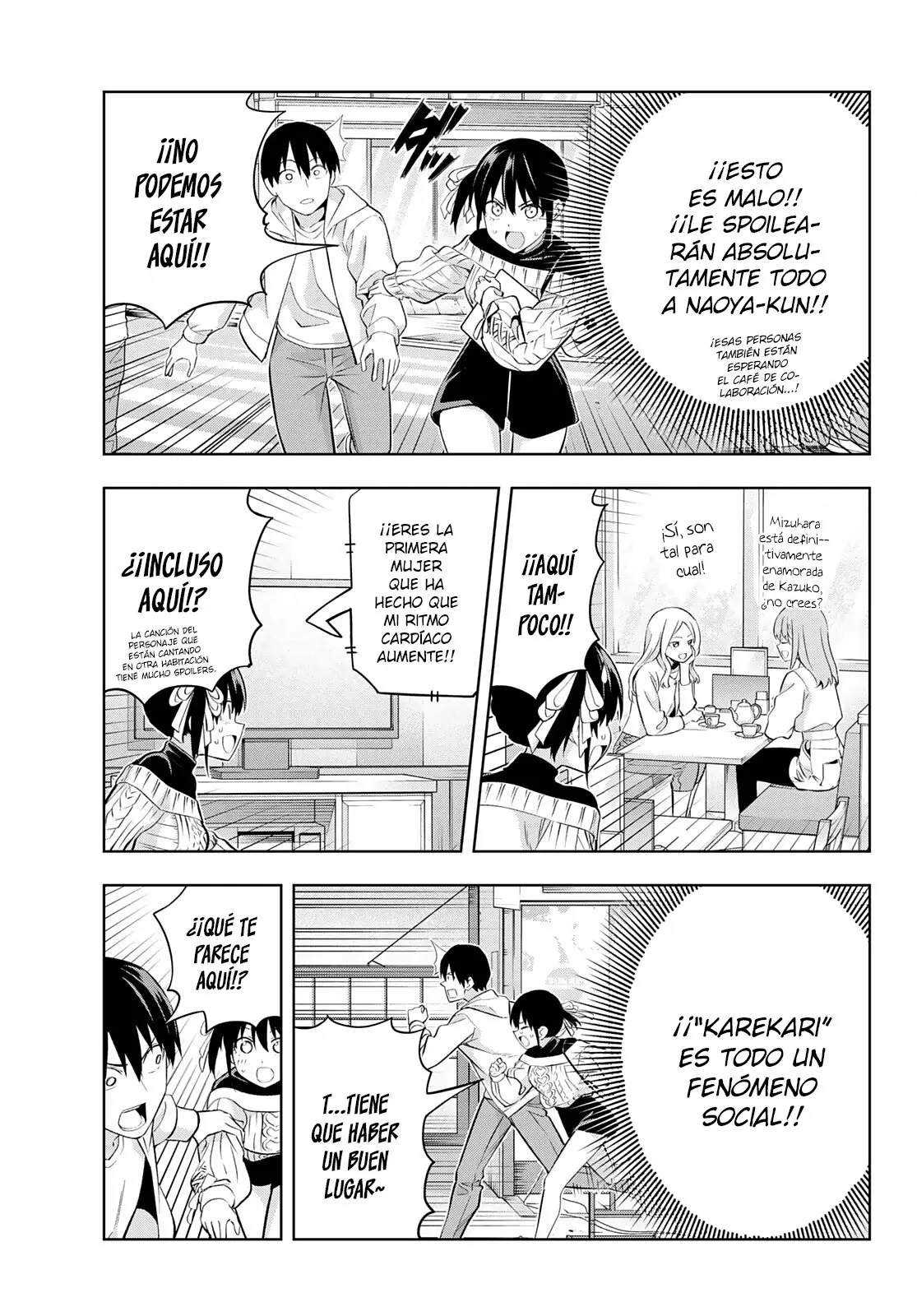 Kanojo mo Kanojo capítulo 112 página 15