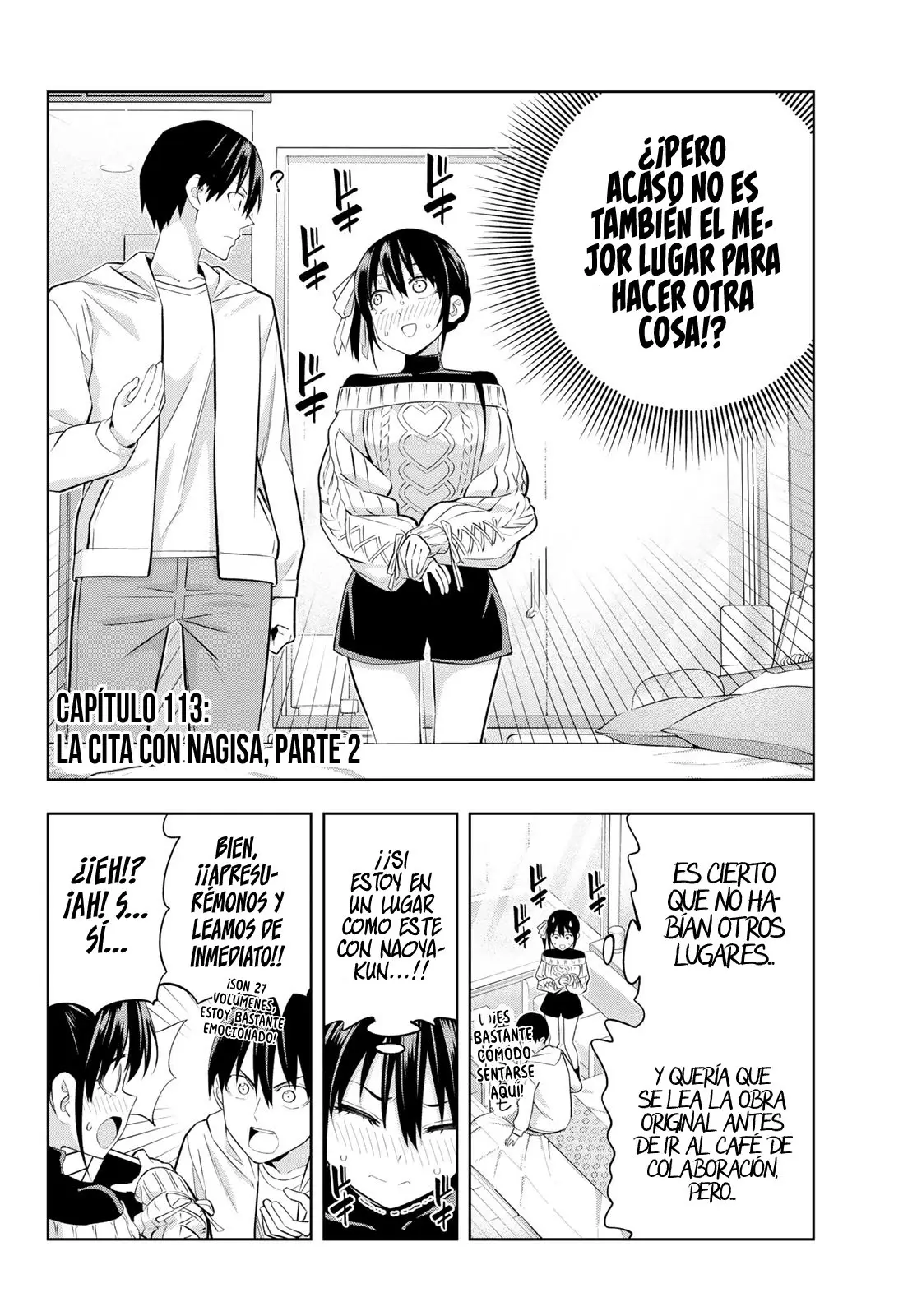 Kanojo mo Kanojo capítulo 113 página 4