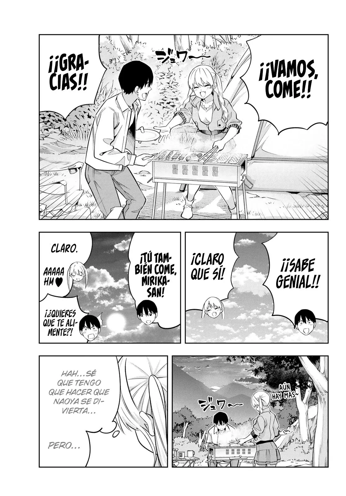Kanojo mo Kanojo capítulo 117 página 15