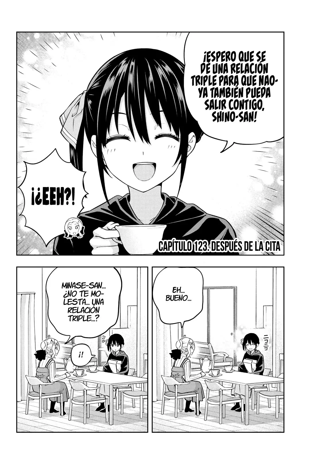 Kanojo mo Kanojo capítulo 123 página 4