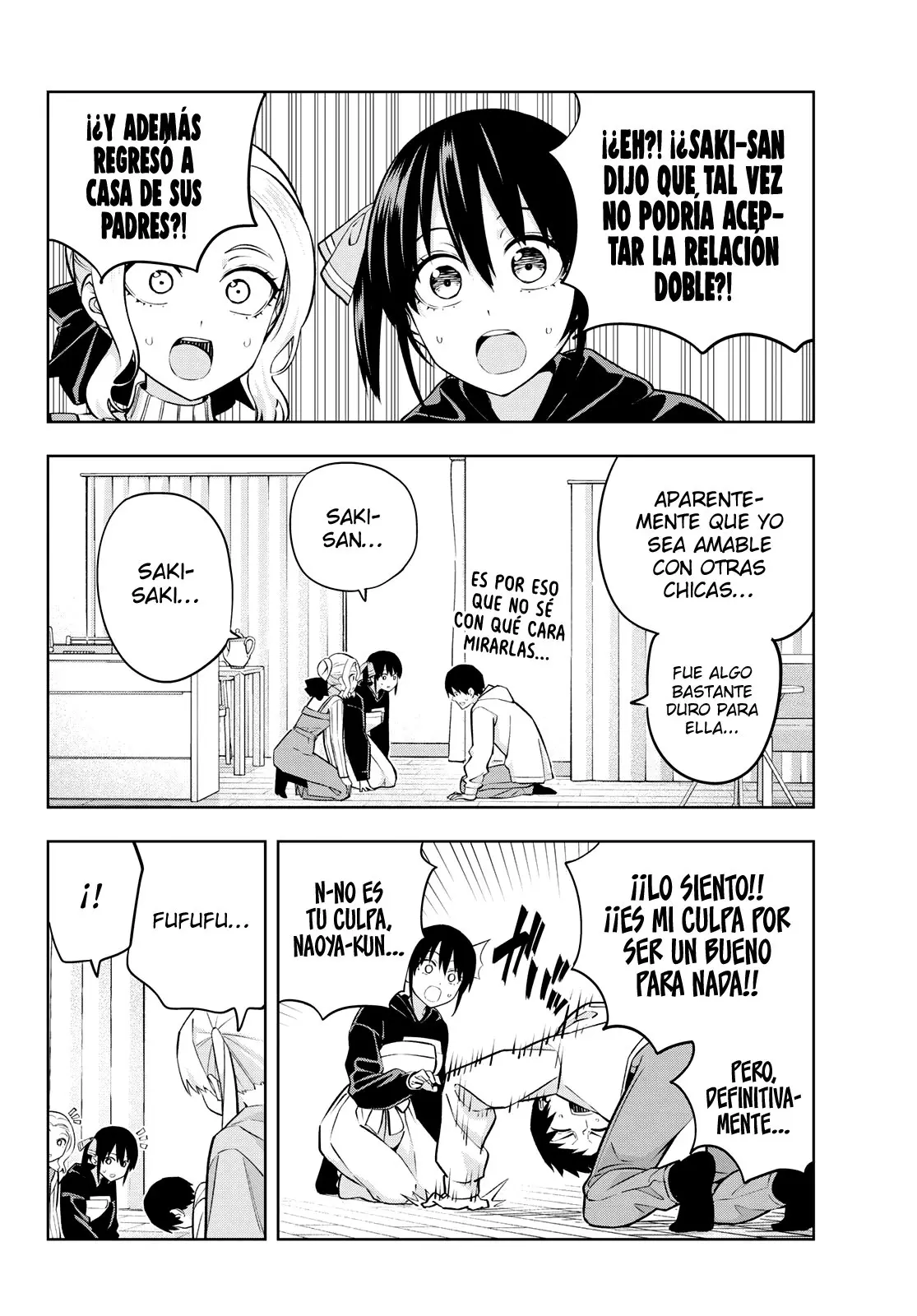 Kanojo mo Kanojo capítulo 123 página 8