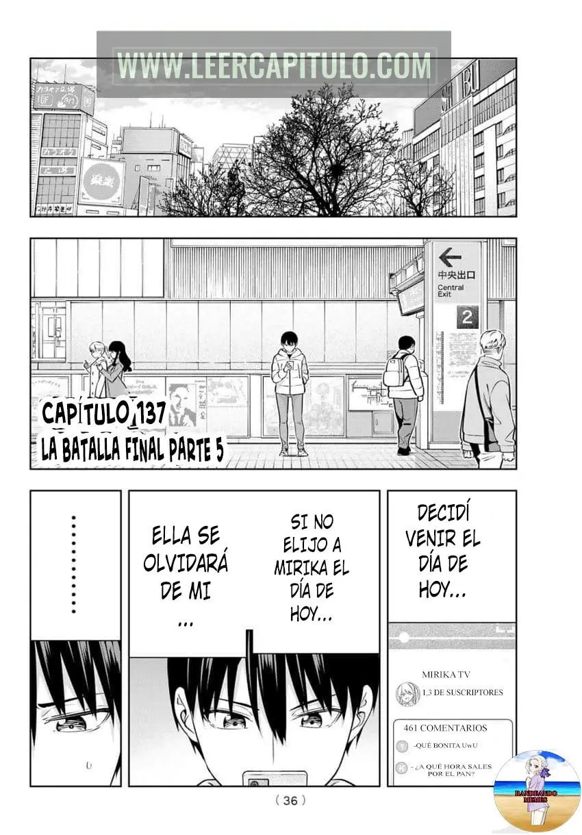 Kanojo mo Kanojo capítulo 137 página 3