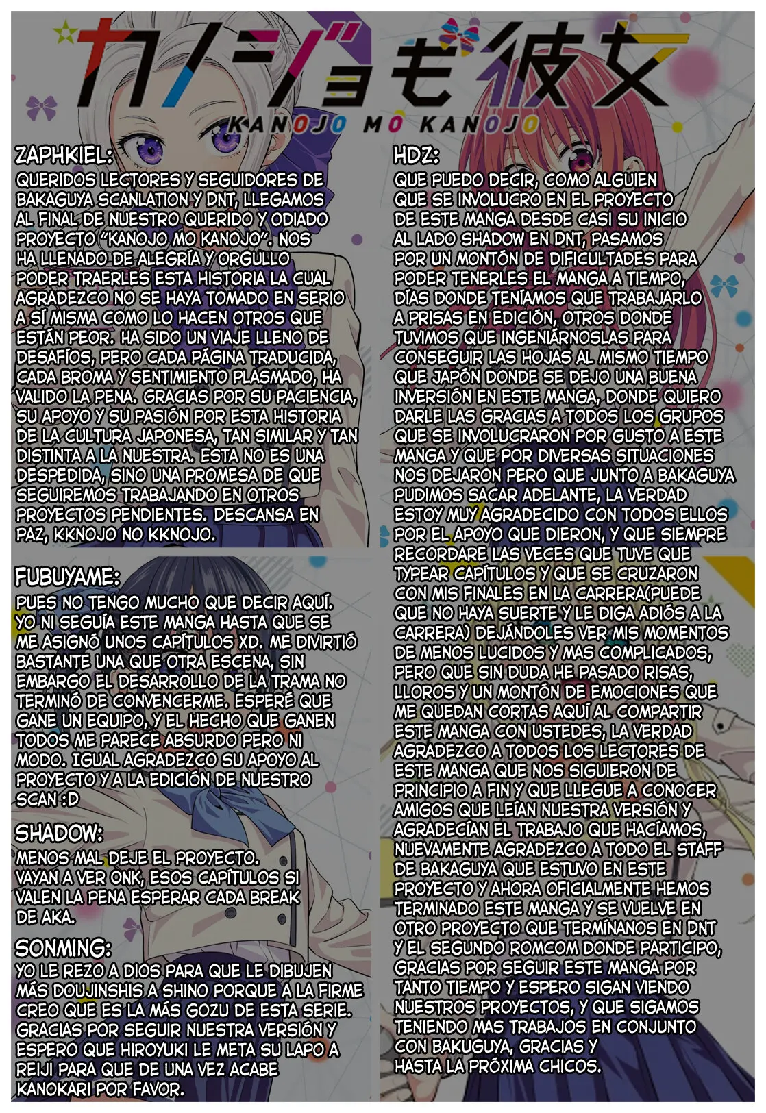 Kanojo mo Kanojo capítulo 144 página 20