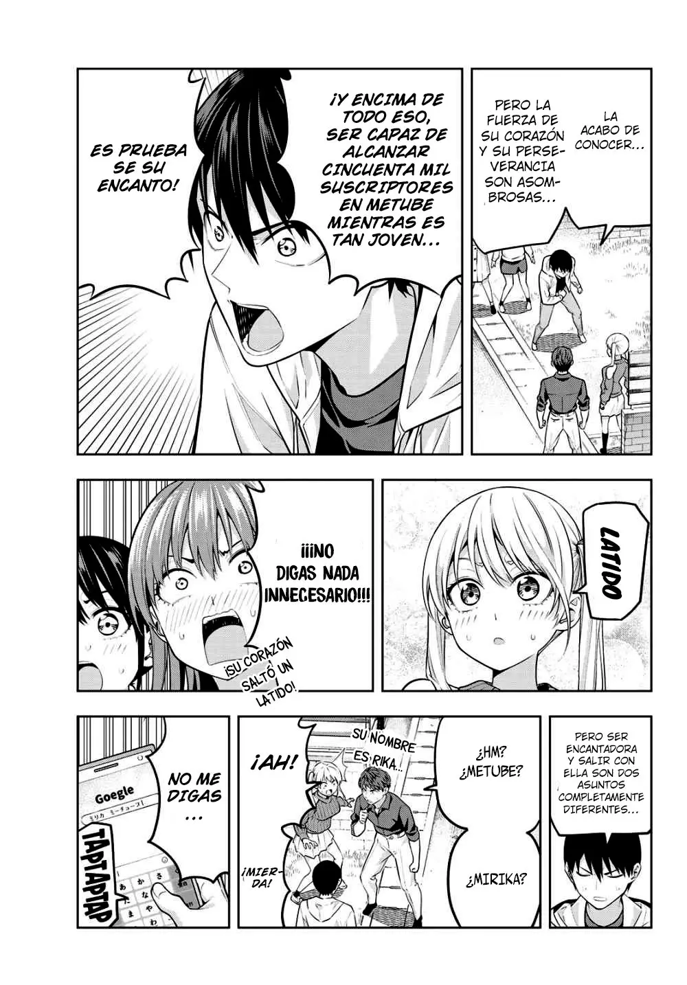 Kanojo mo Kanojo capítulo 18 página 8