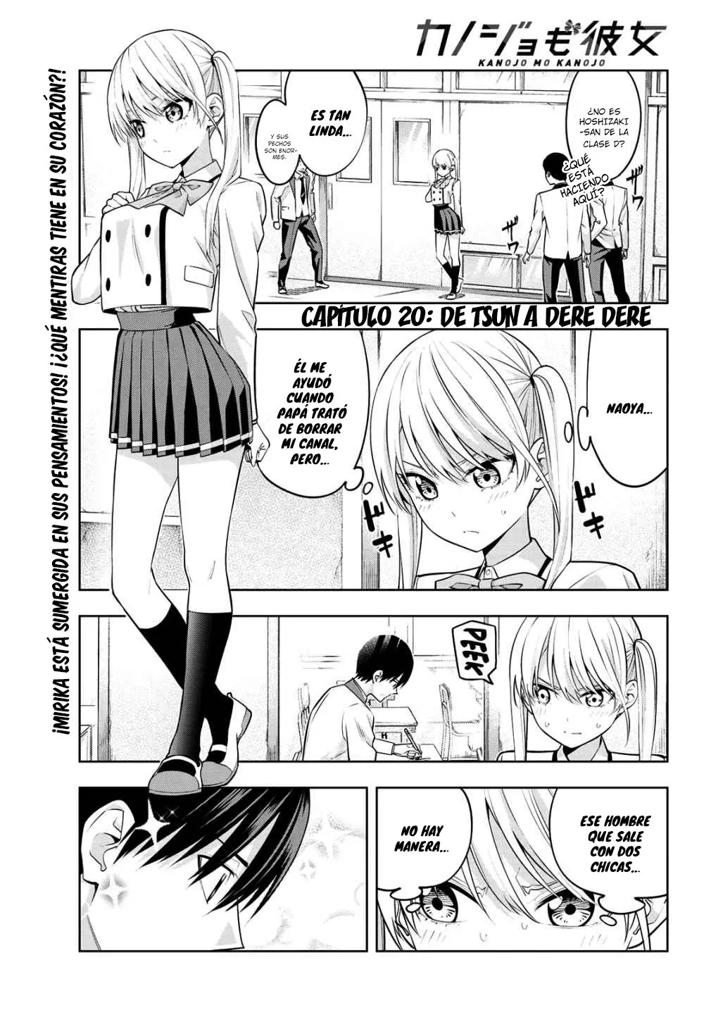 Kanojo mo Kanojo capítulo 20 página 2