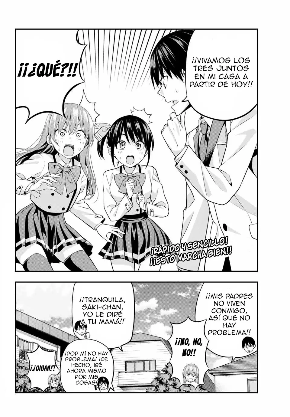 Kanojo mo Kanojo capítulo 3 página 3
