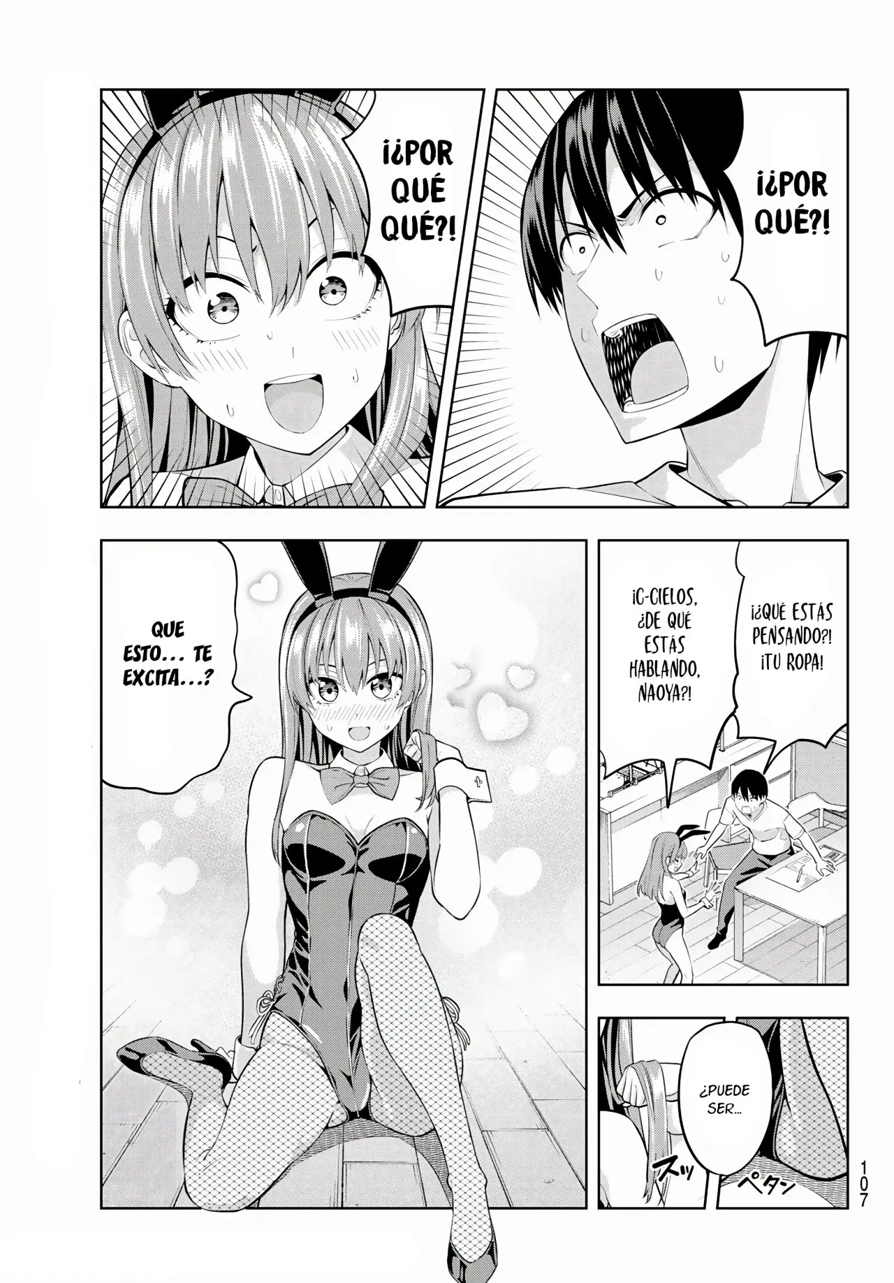 Kanojo mo Kanojo capítulo 37 página 10