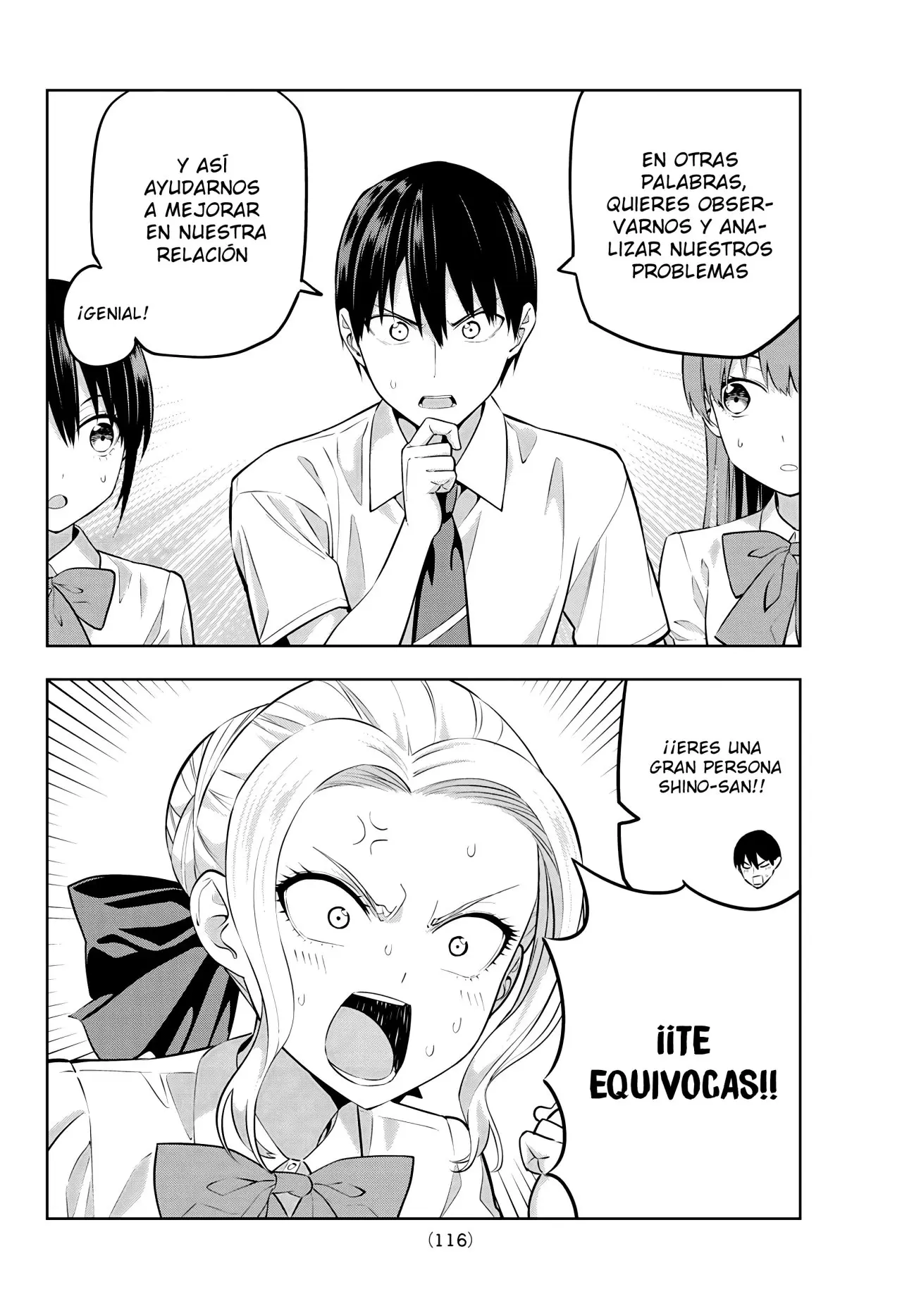 Kanojo mo Kanojo capítulo 43 página 6