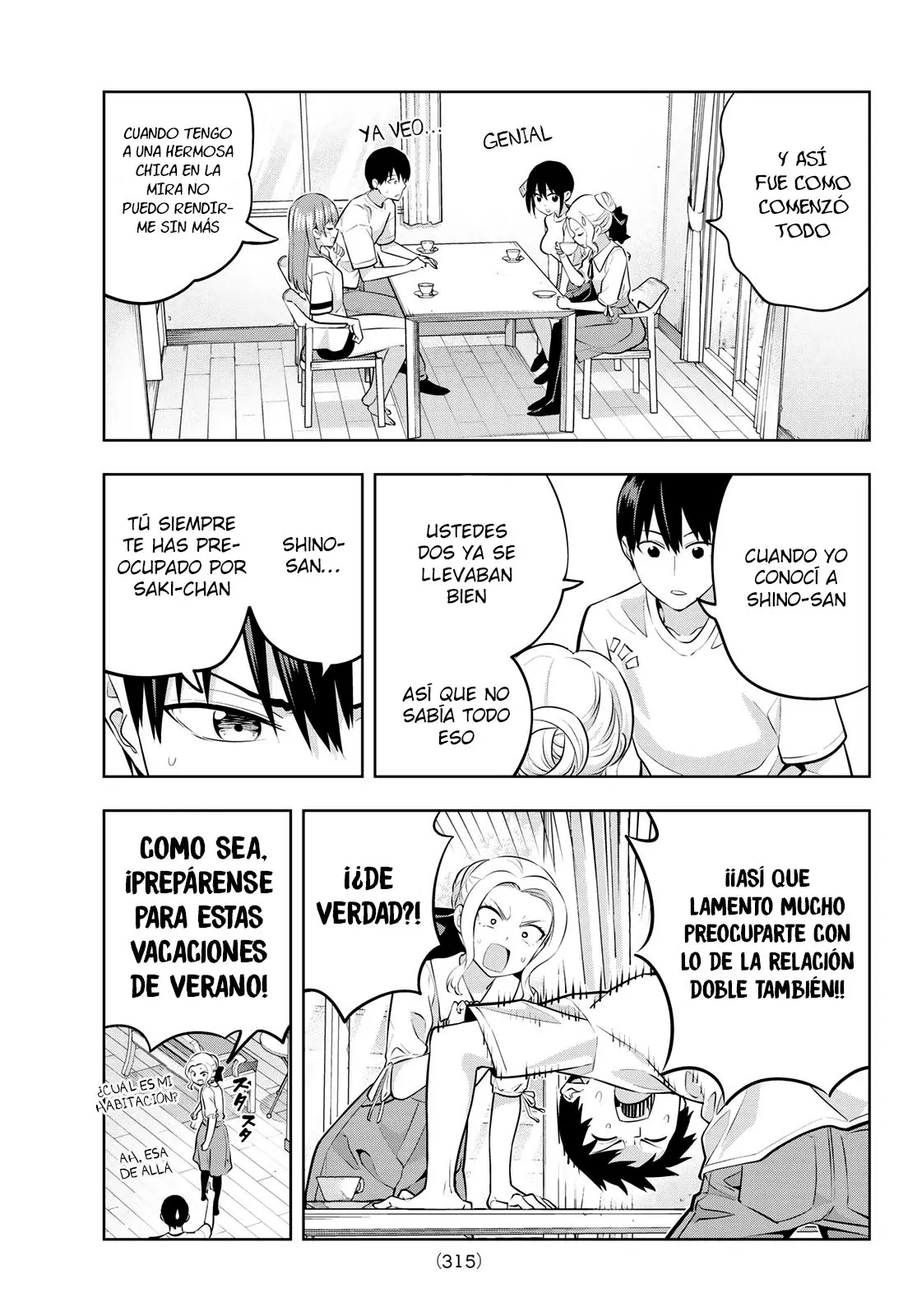 Kanojo mo Kanojo capítulo 44 página 15