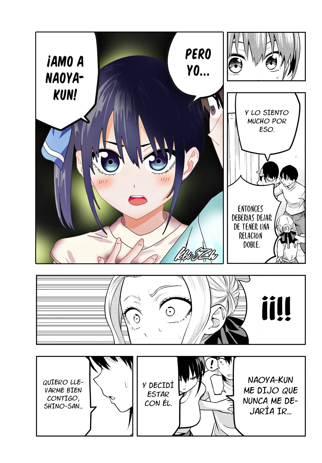 Kanojo mo Kanojo capítulo 47 página 14