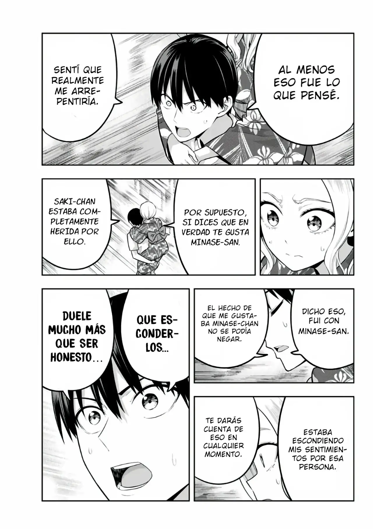 Kanojo mo Kanojo capítulo 50 página 13