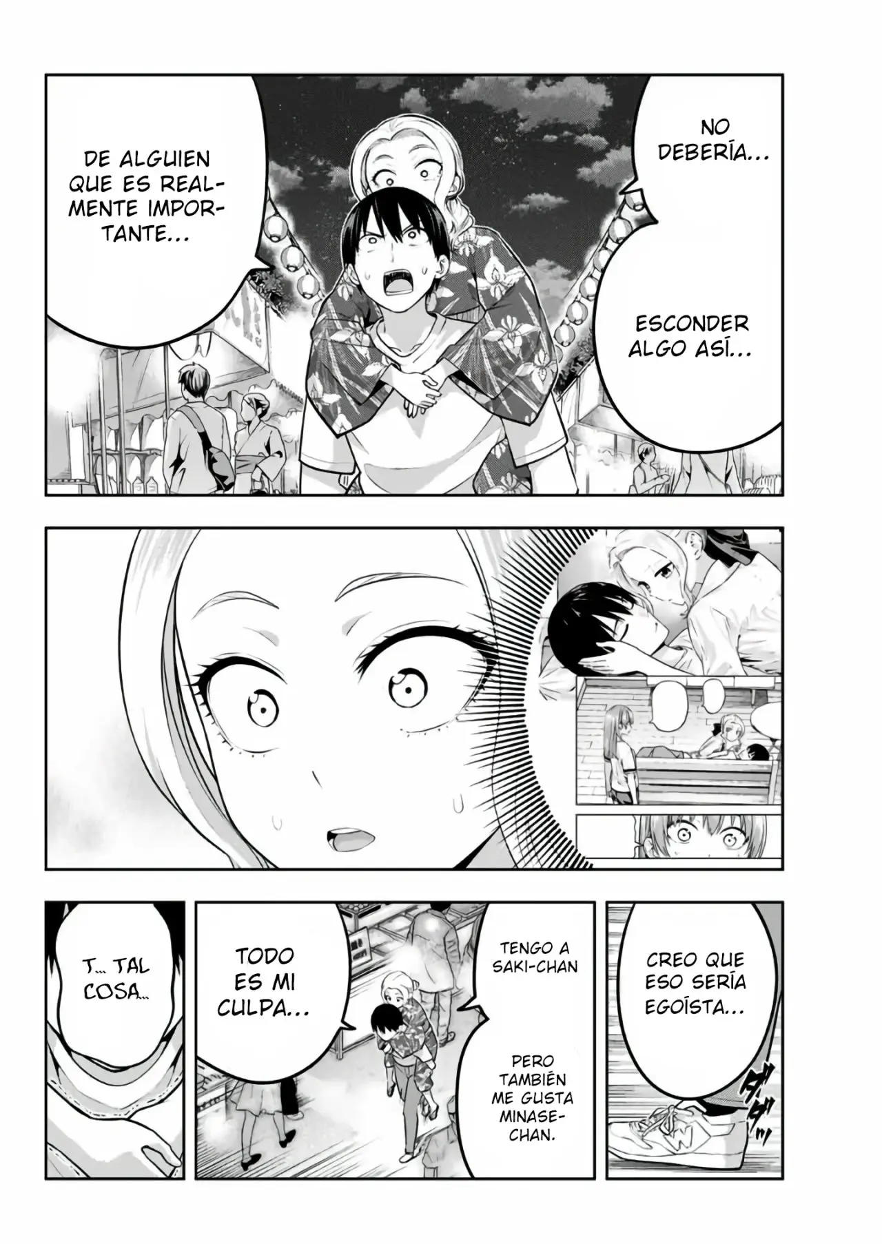 Kanojo mo Kanojo capítulo 50 página 14