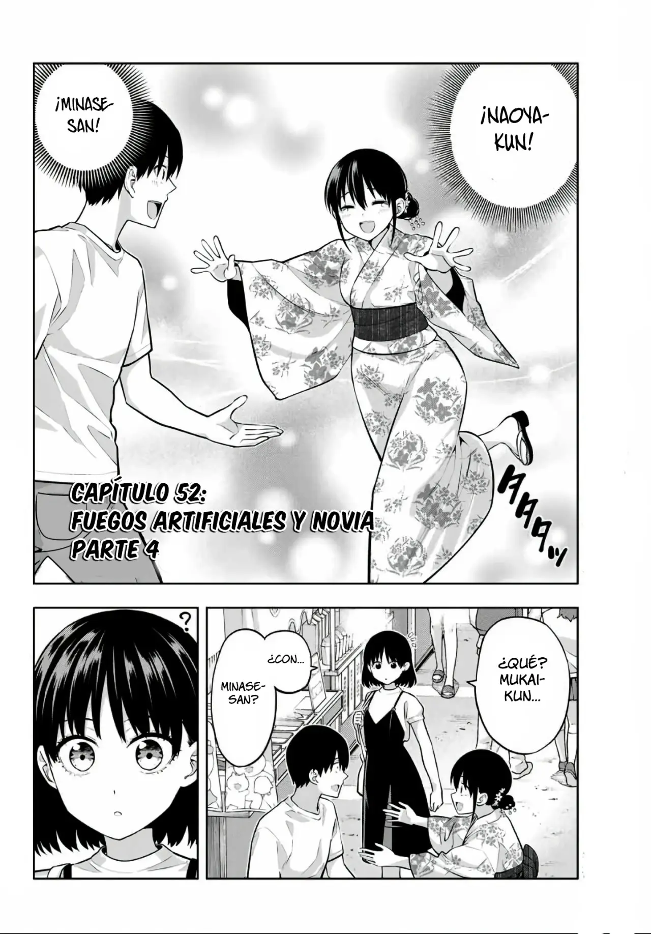 Kanojo mo Kanojo capítulo 52 página 3