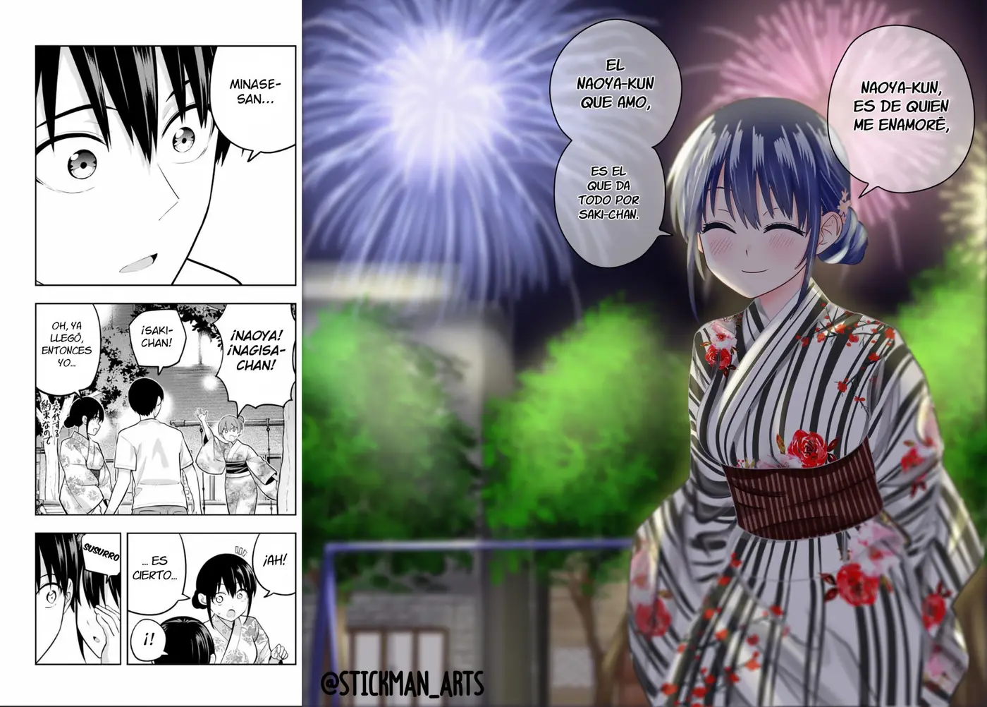 Kanojo mo Kanojo capítulo 52 página 13