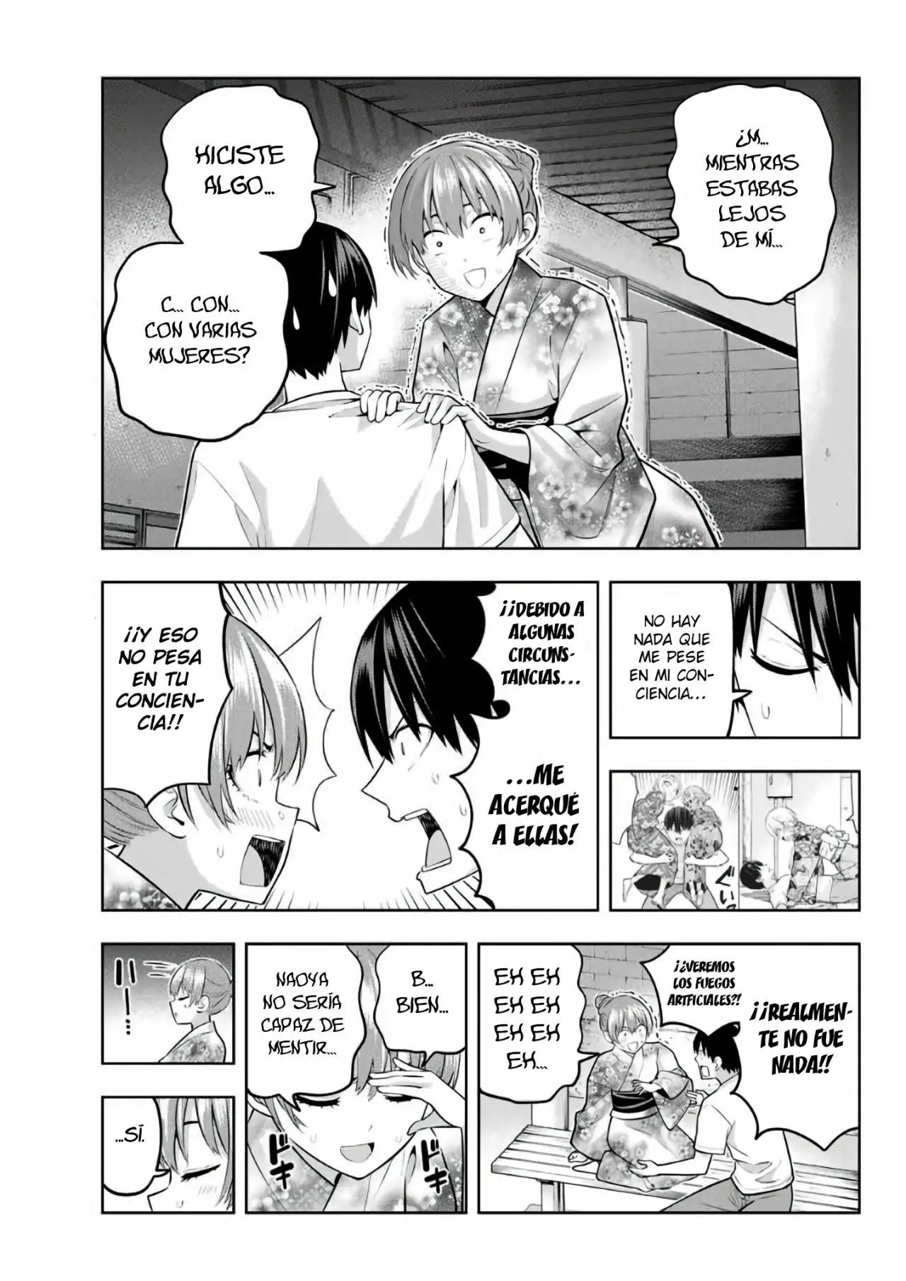 Kanojo mo Kanojo capítulo 53 página 8