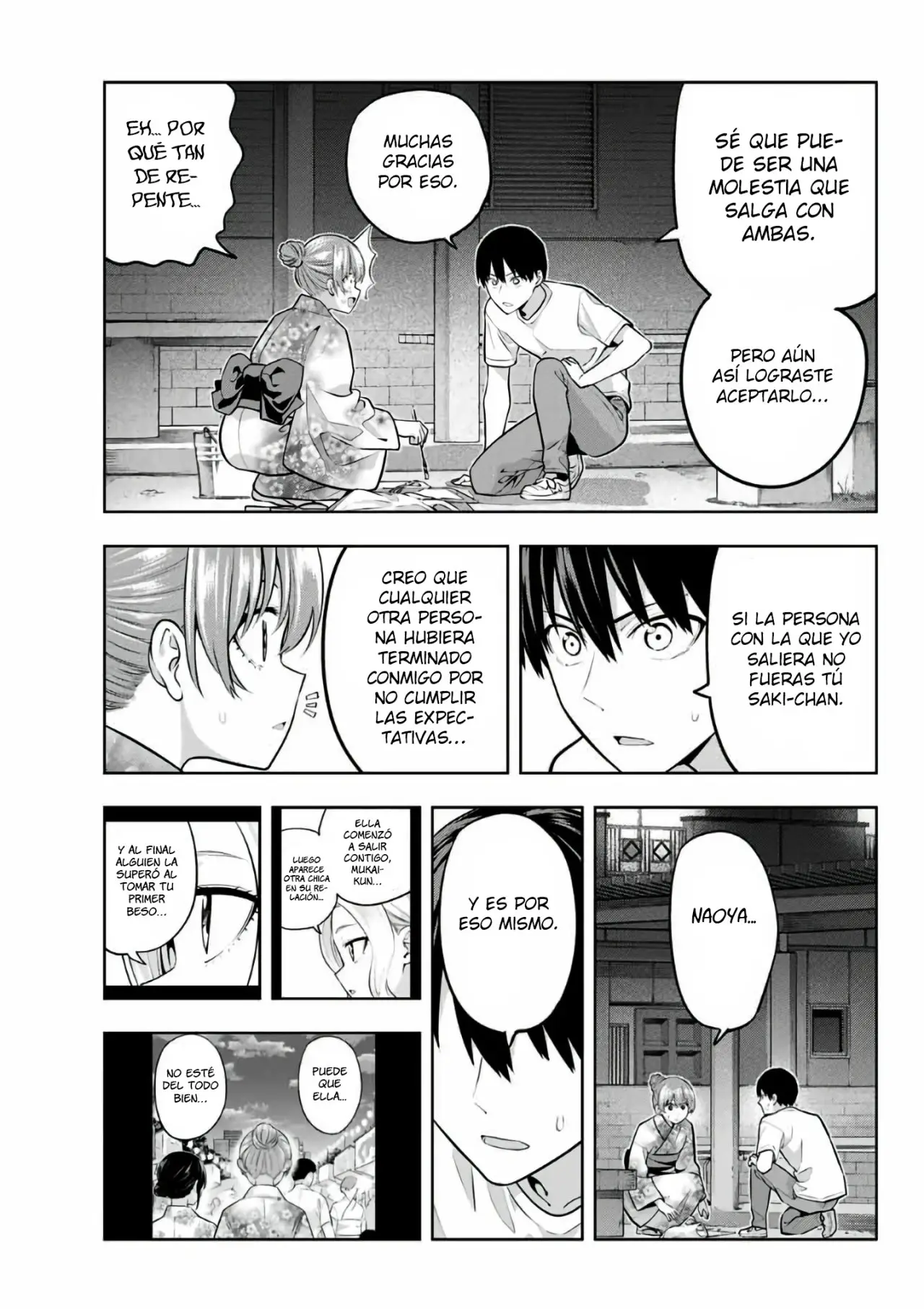 Kanojo mo Kanojo capítulo 53 página 15