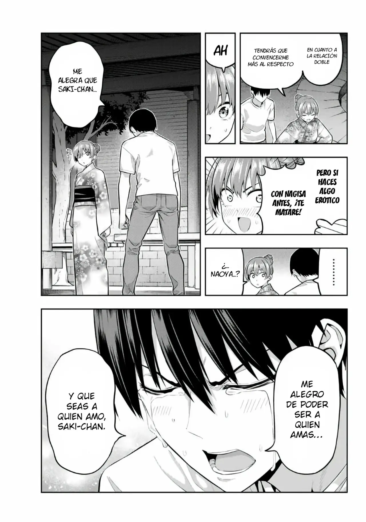 Kanojo mo Kanojo capítulo 54 página 15