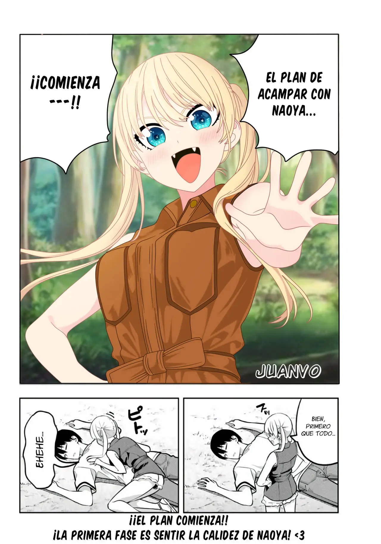 Kanojo mo Kanojo capítulo 58 página 15