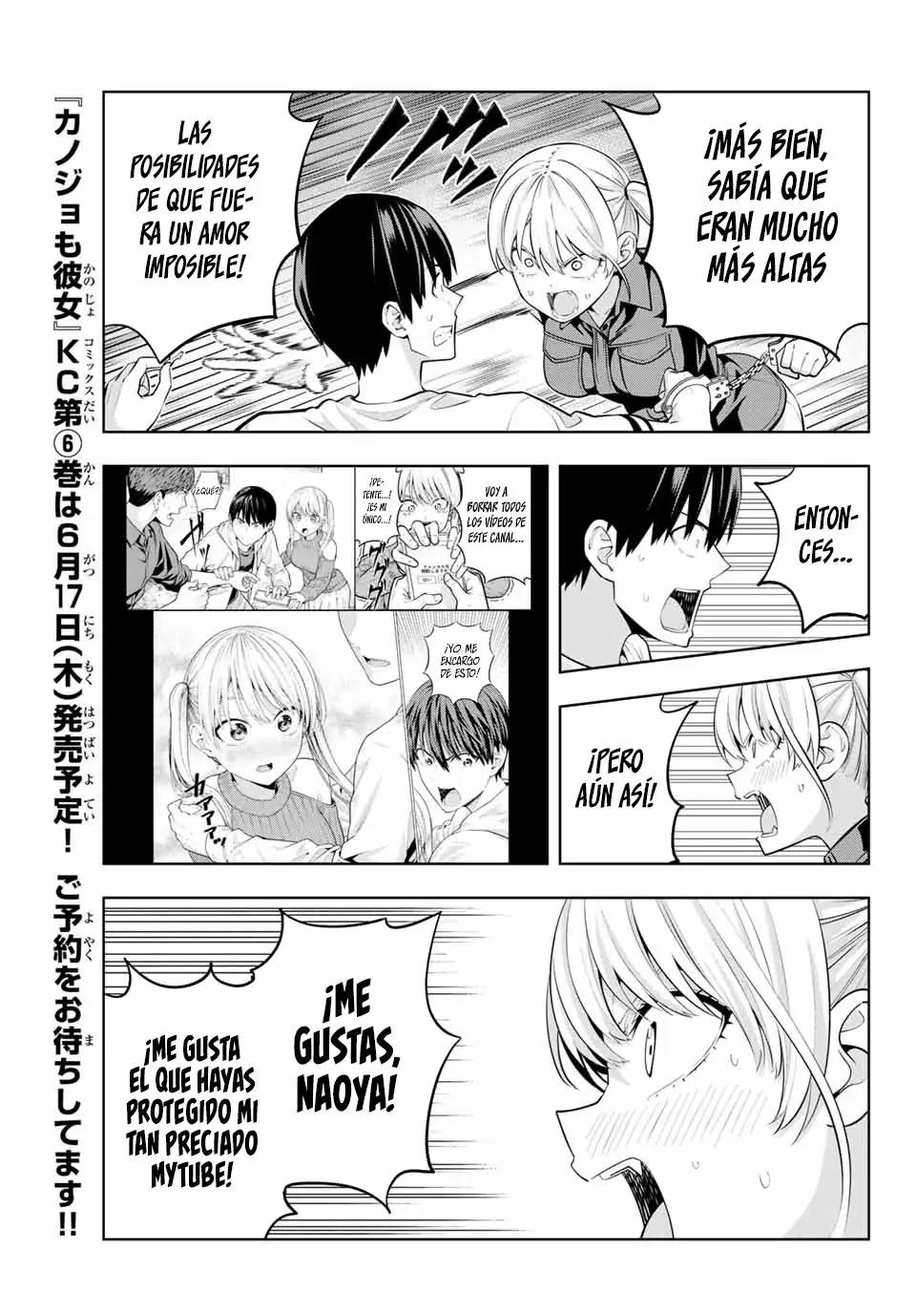 Kanojo mo Kanojo capítulo 60 página 9
