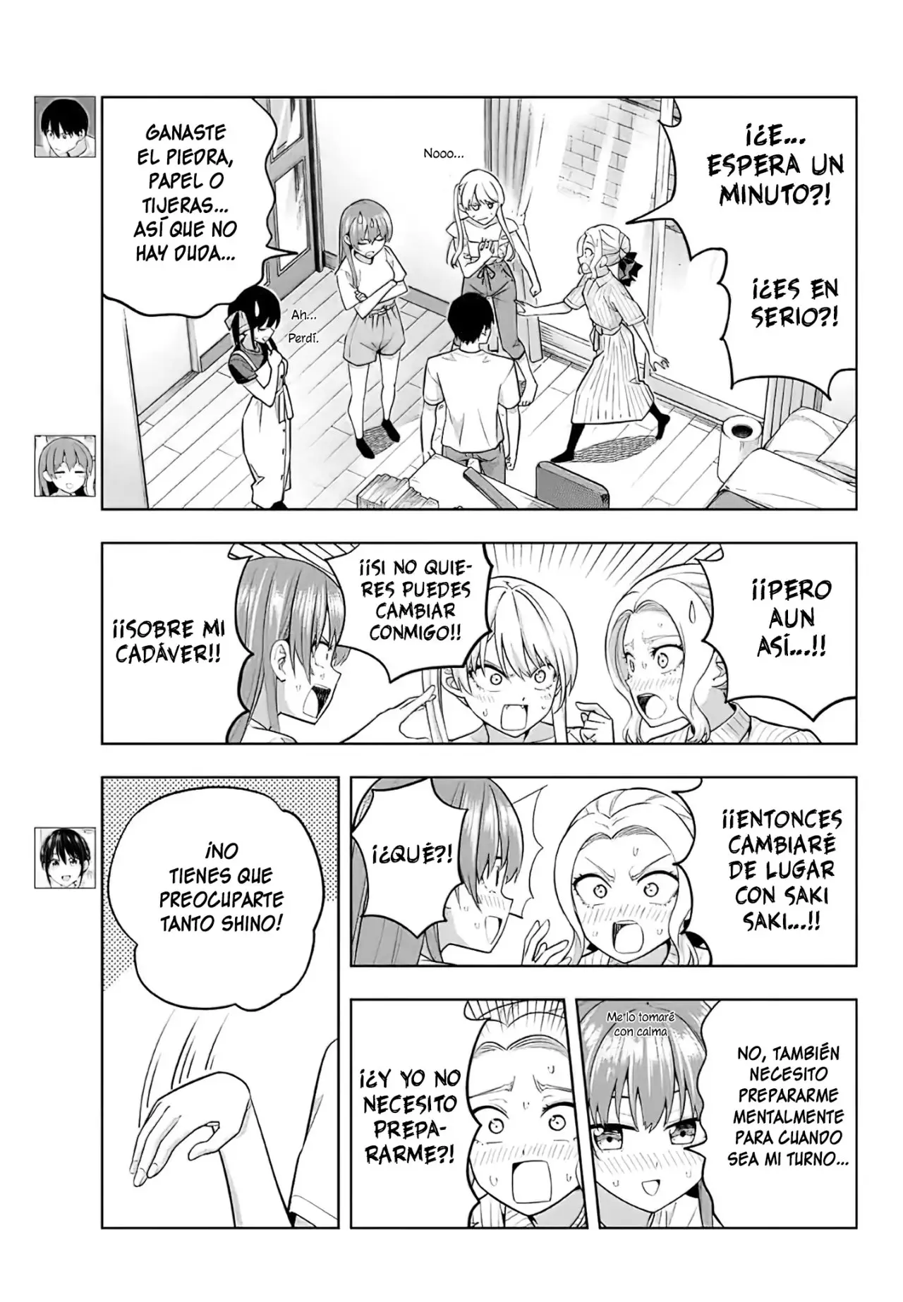 Kanojo mo Kanojo capítulo 64 página 6