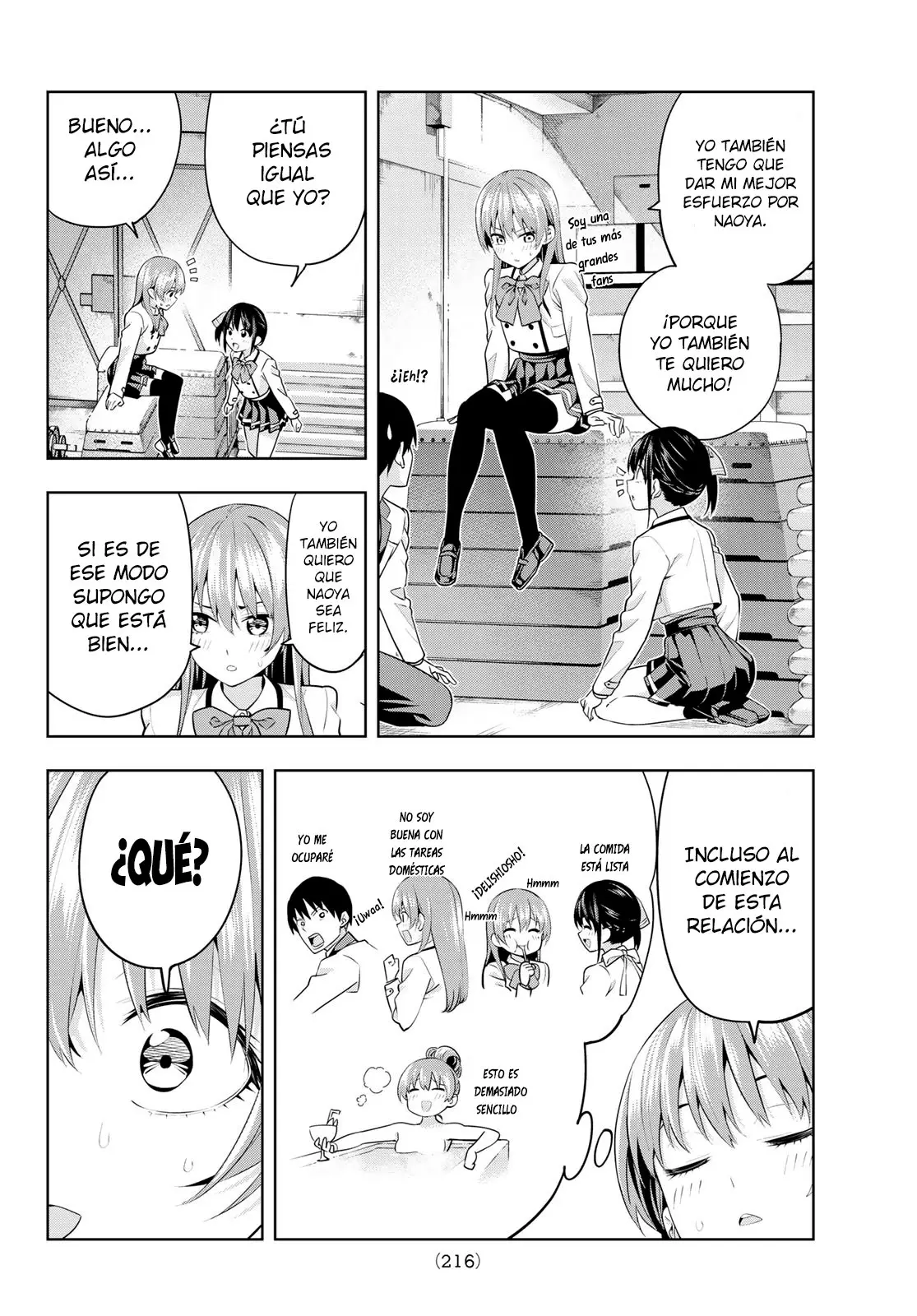 Kanojo mo Kanojo capítulo 9 página 5