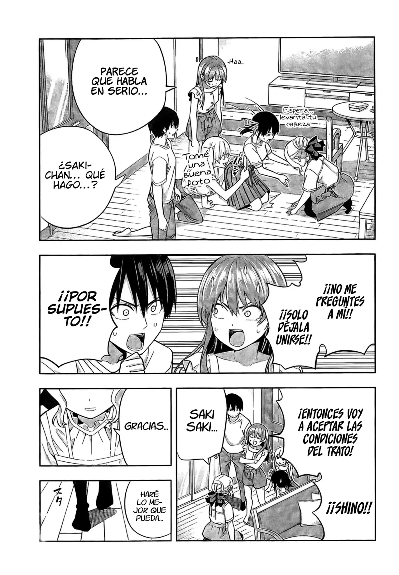 Kanojo mo Kanojo capítulo 90 página 15