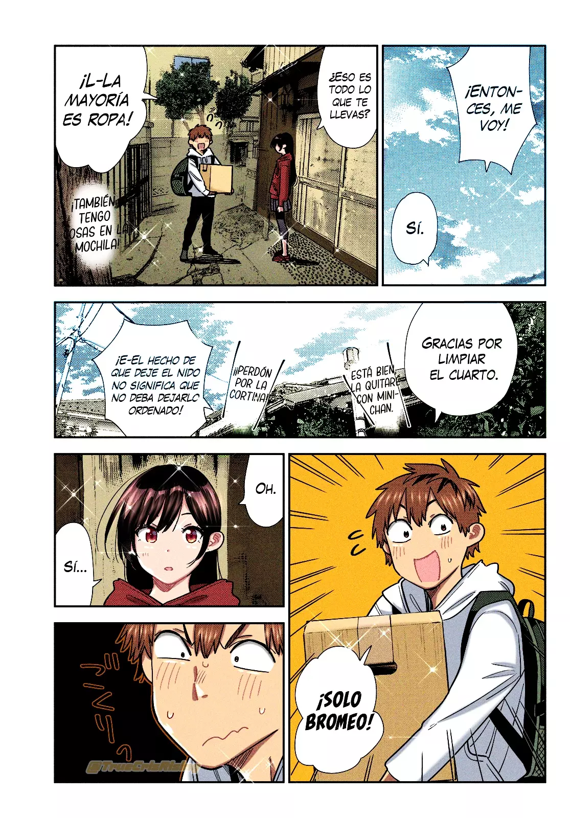 Kanojo, Okarishimasu capítulo 385.5 página 5