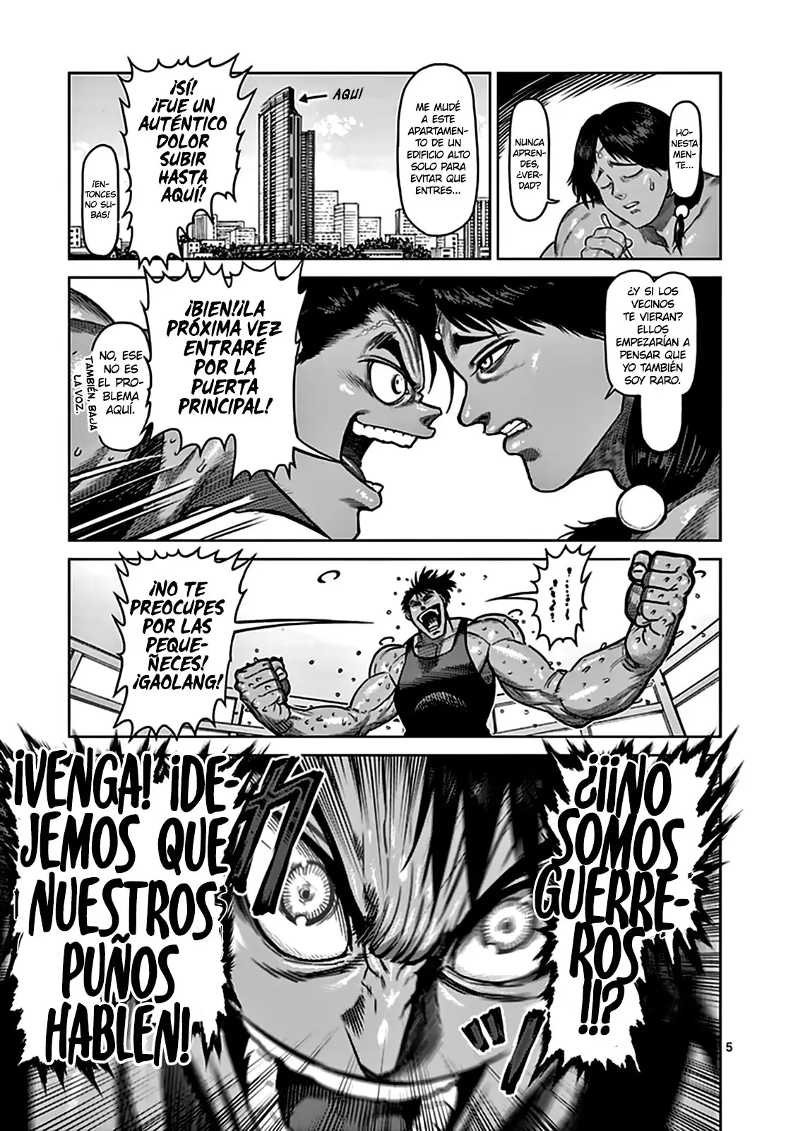 Kengan Asura capítulo 0.3 página 5