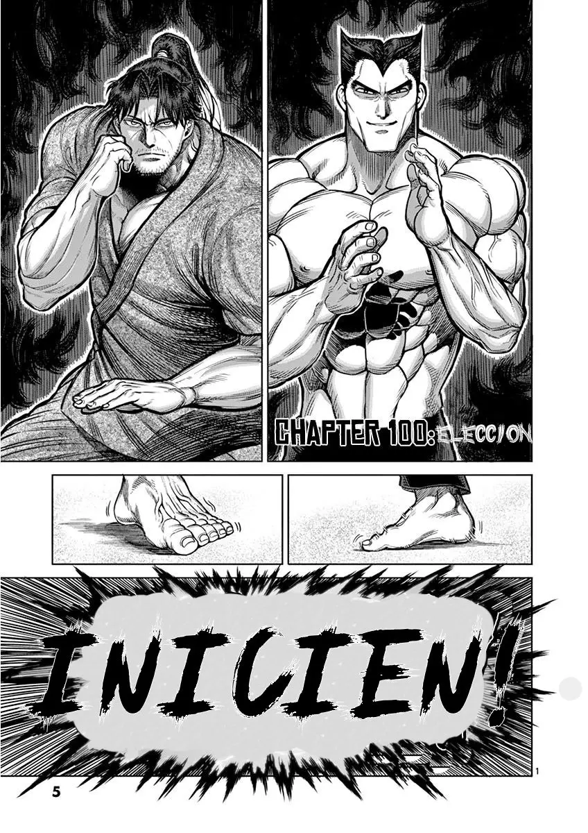 Kengan Asura capítulo 100 página 3