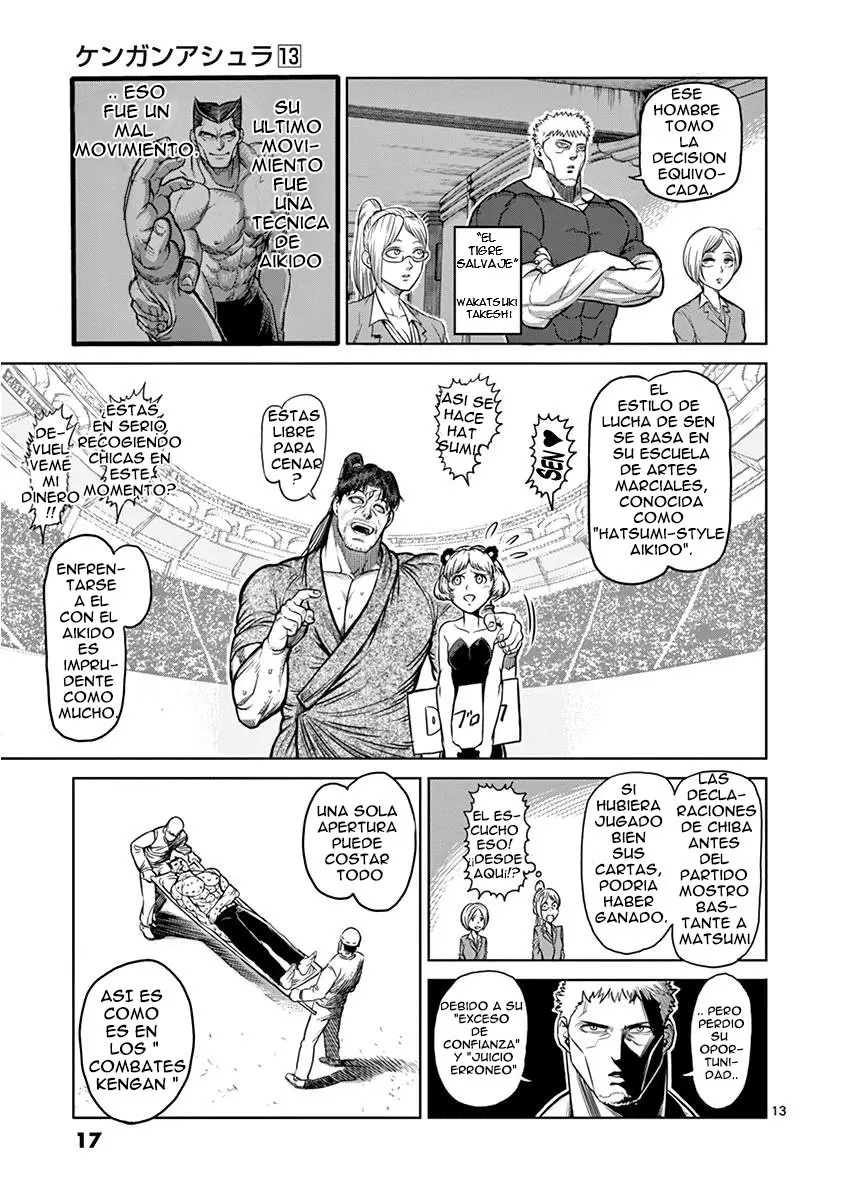 Kengan Asura capítulo 100 página 15