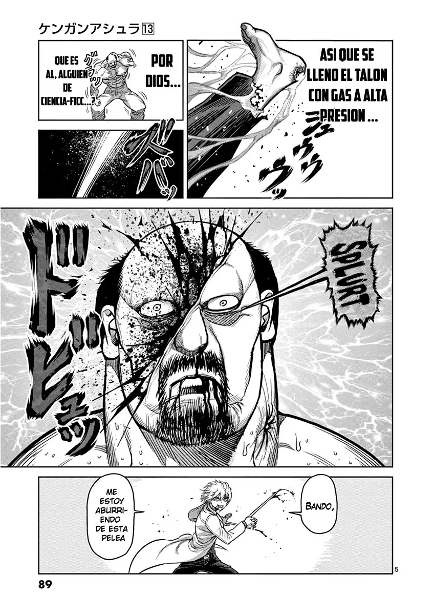 Kengan Asura capítulo 104 página 6