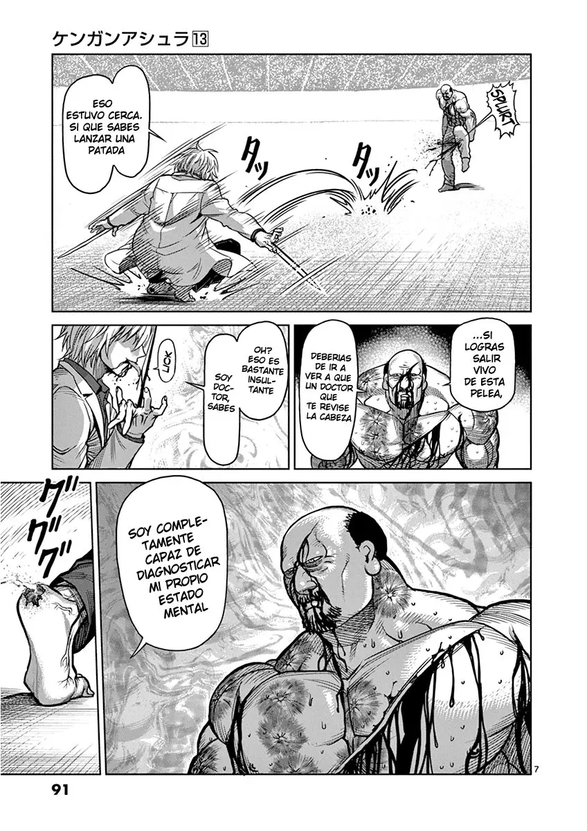 Kengan Asura capítulo 104 página 8